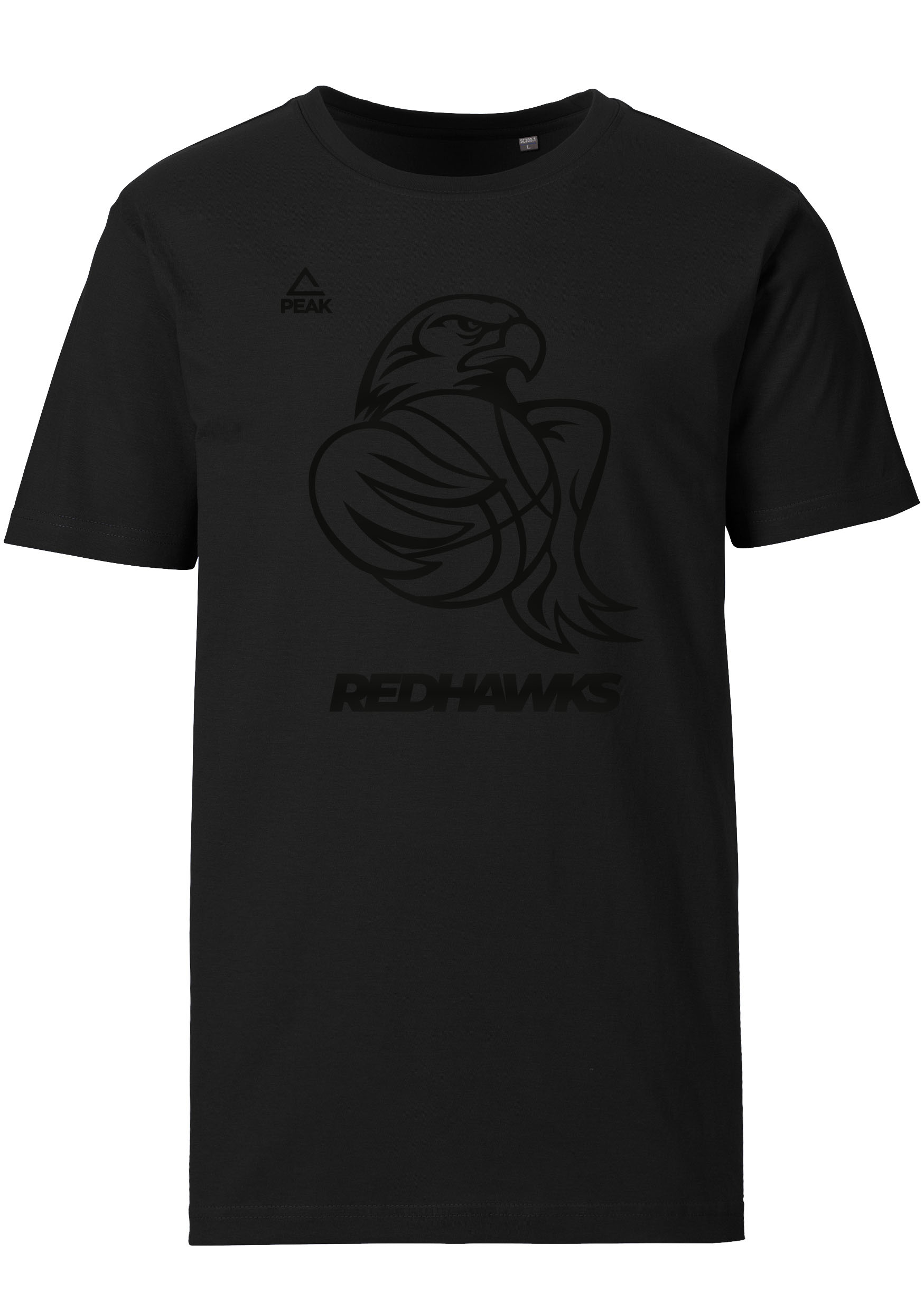 Red Hawks T-Shirt Color Edition schwarz