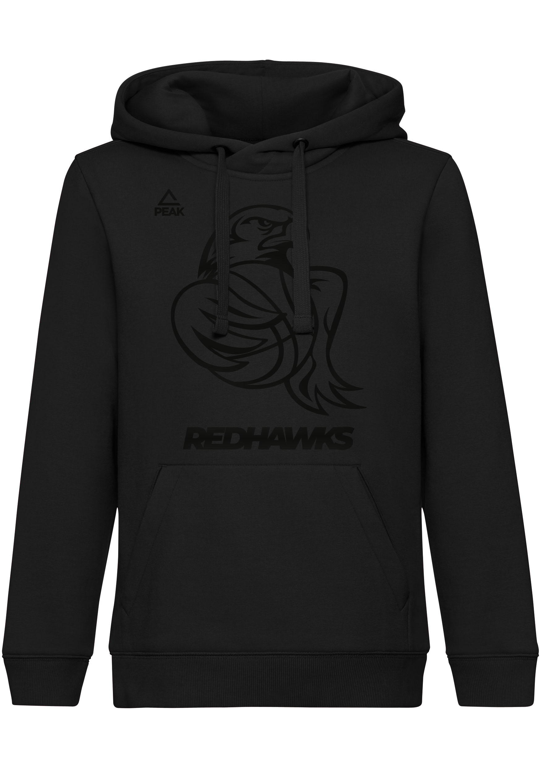 Red Hawks Hoodie Color Edition schwarz