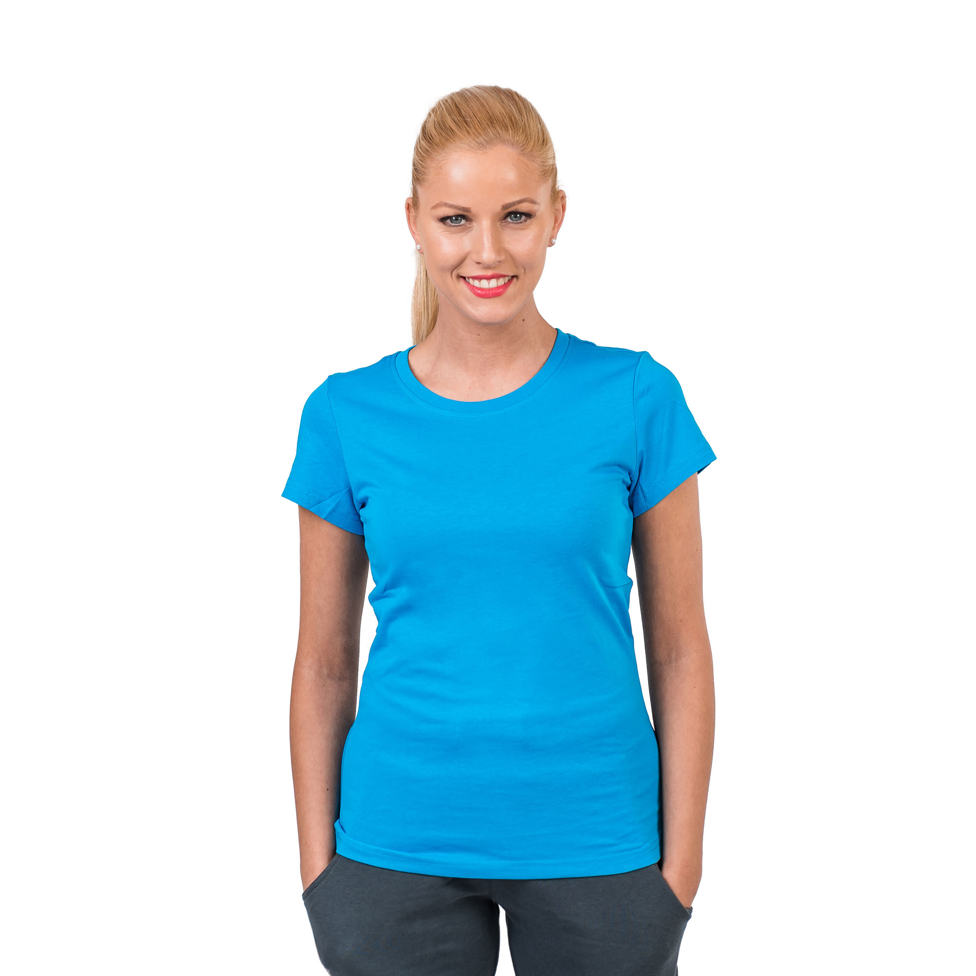 PEAK T Shirt Damen Logo Schulter