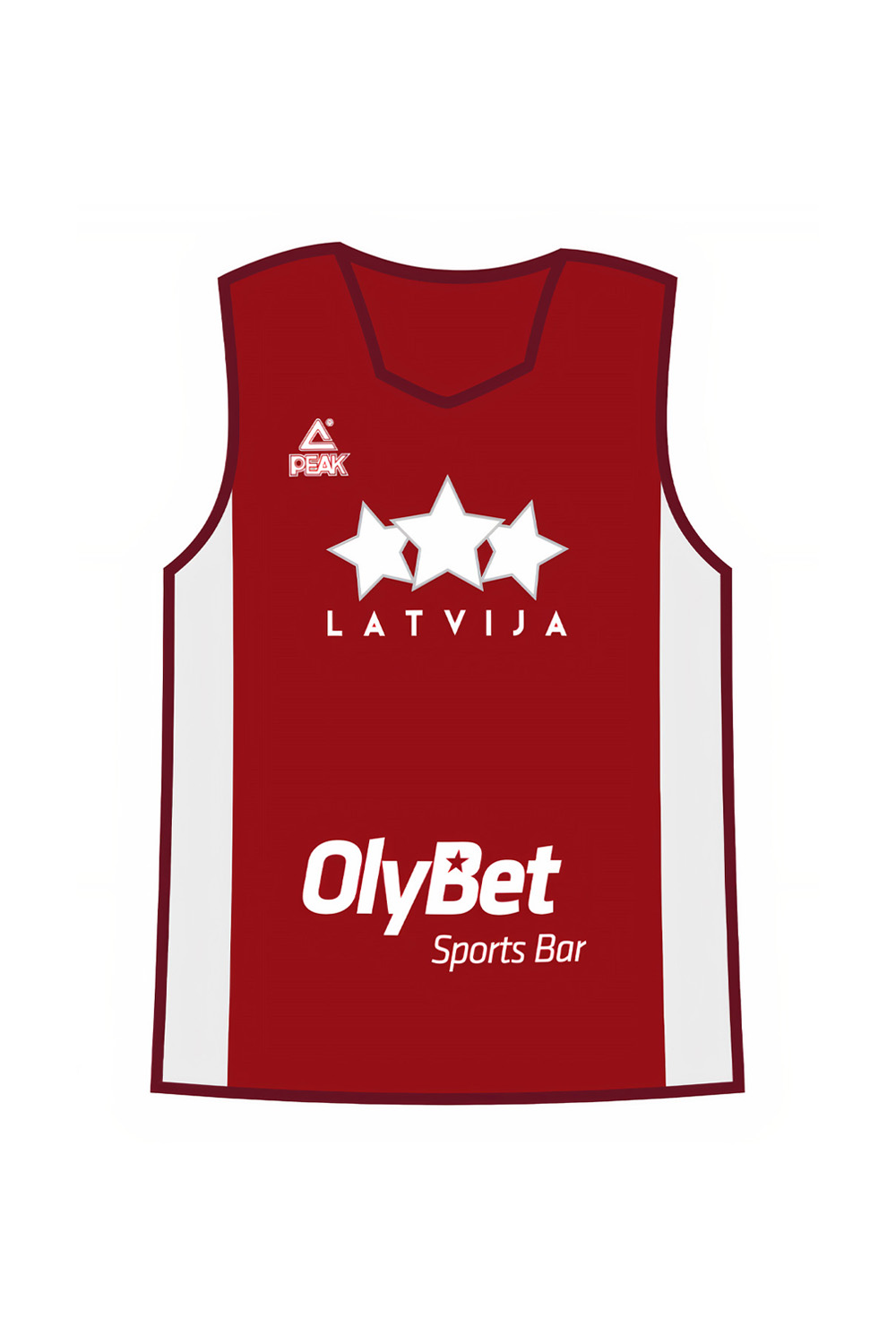 PEAK Trikot Lettland