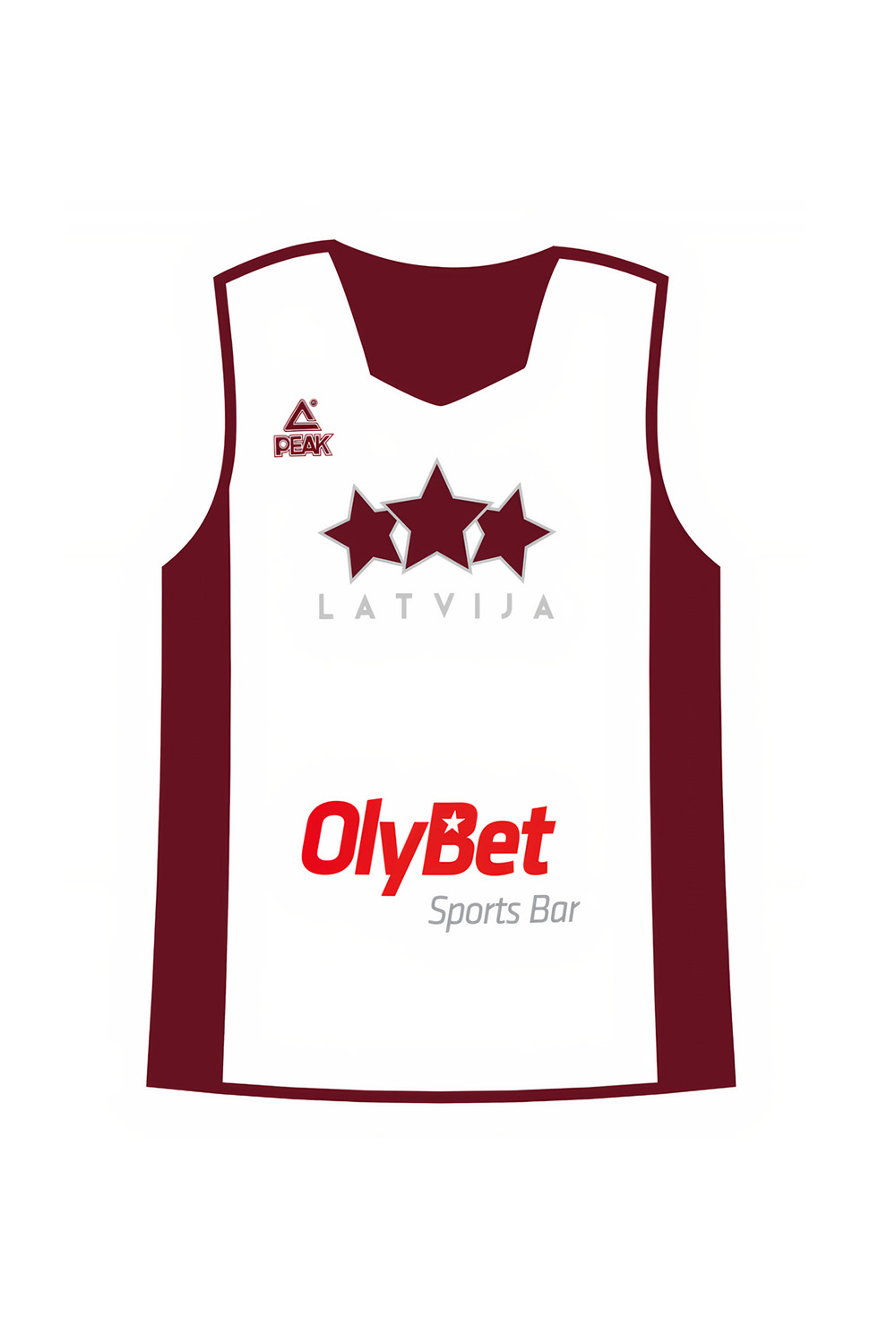 PEAK Trikot Lettland