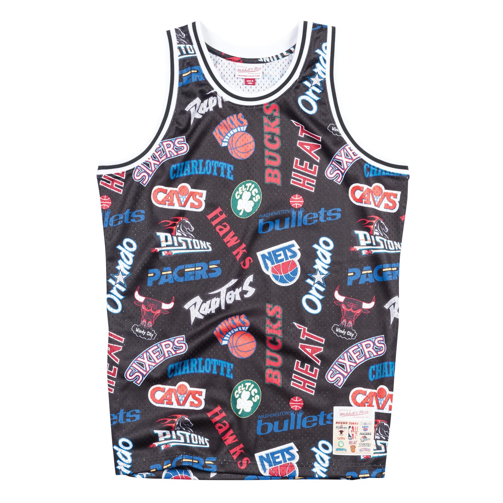 M&N NBA Swingman Jersey All Over Eastern