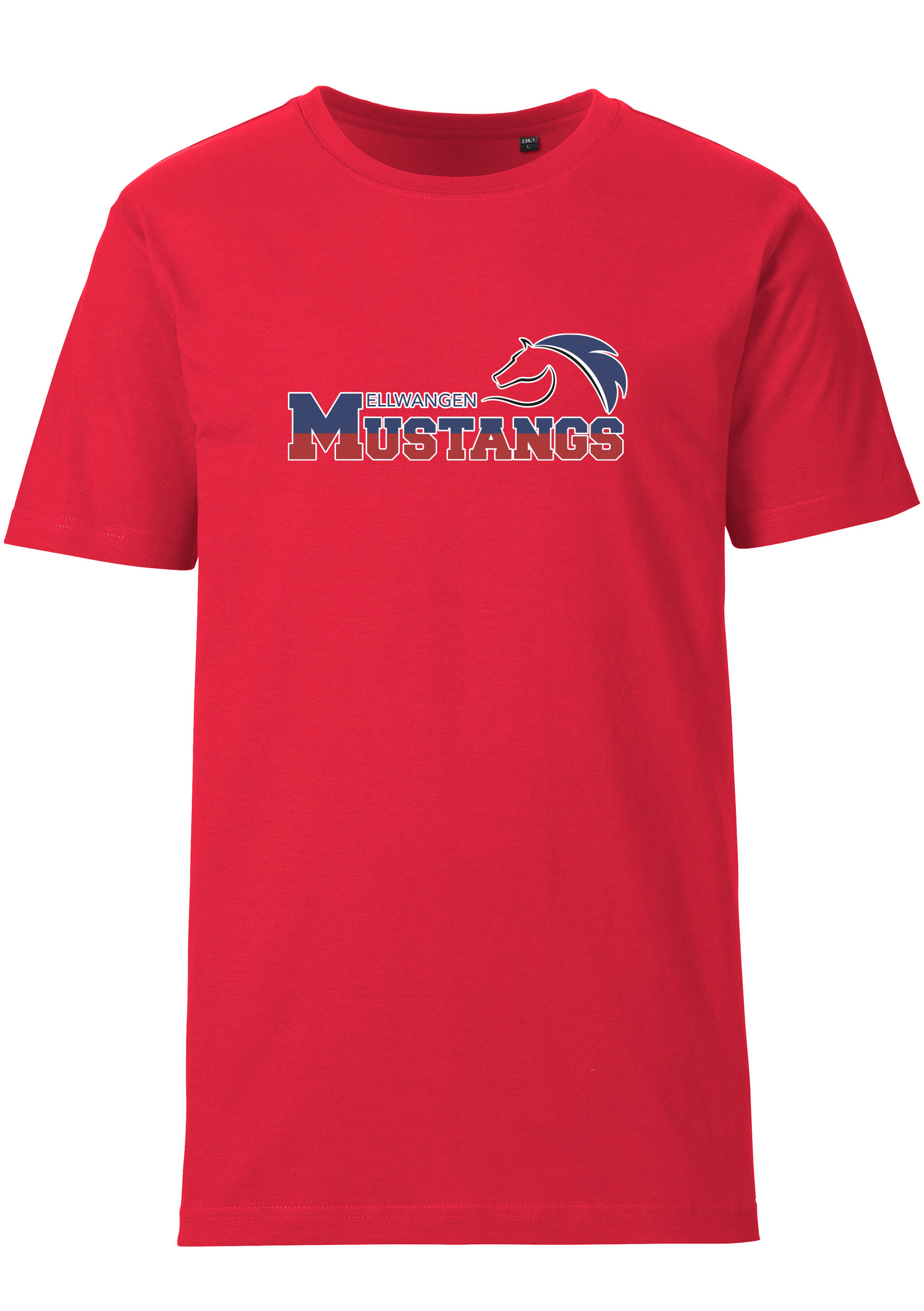 Mustangs T-Shirt rot