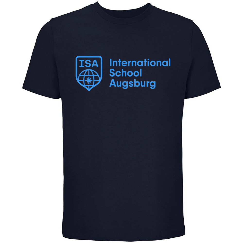 International School Augsburg T-Shirt french navy