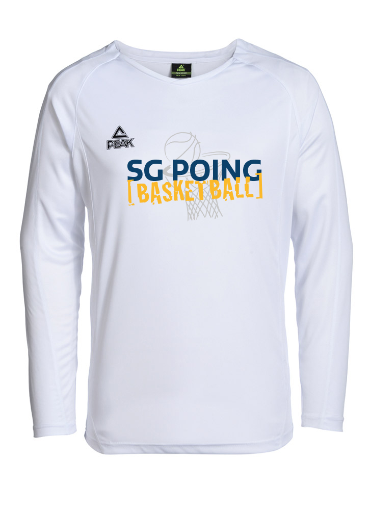 SG Poing Longsleeve SG Poing Basketball mit Namen