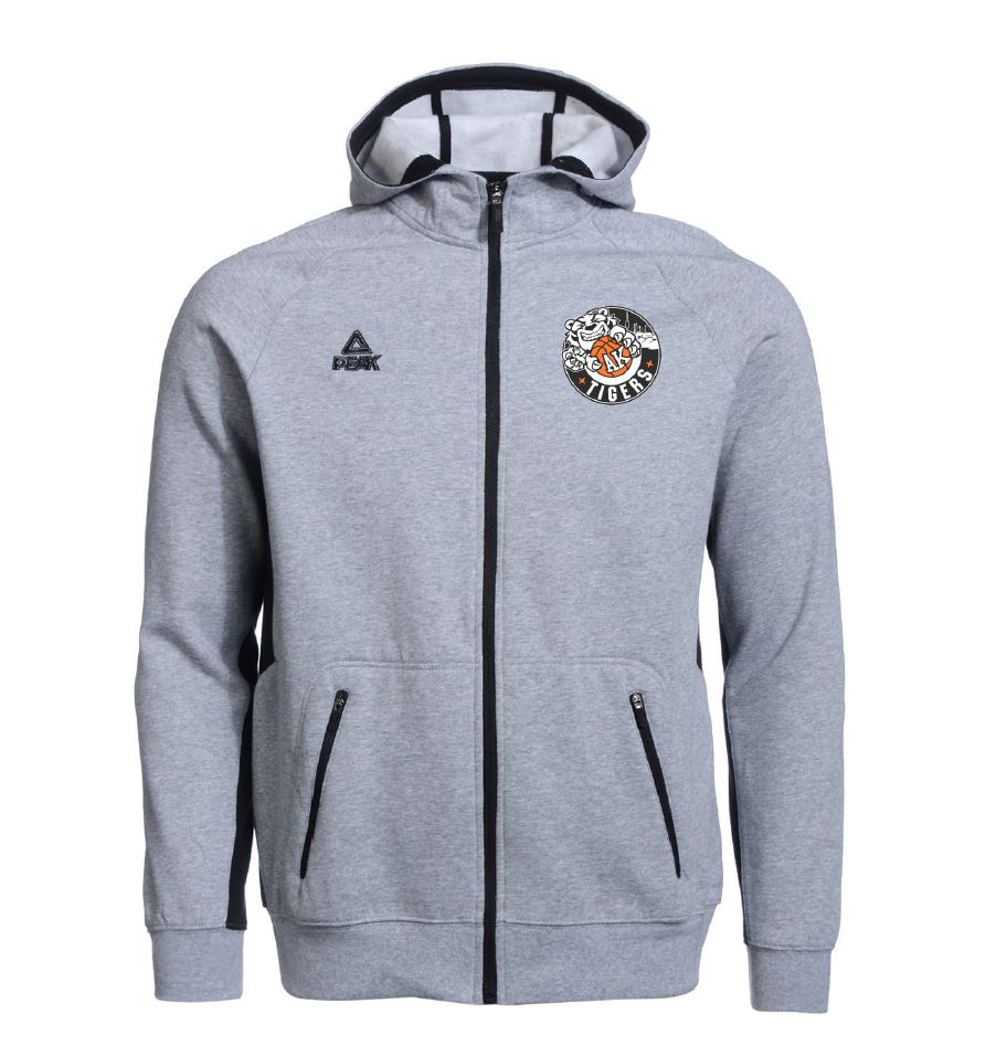 AK Tigers PEAK Zip Hoodie