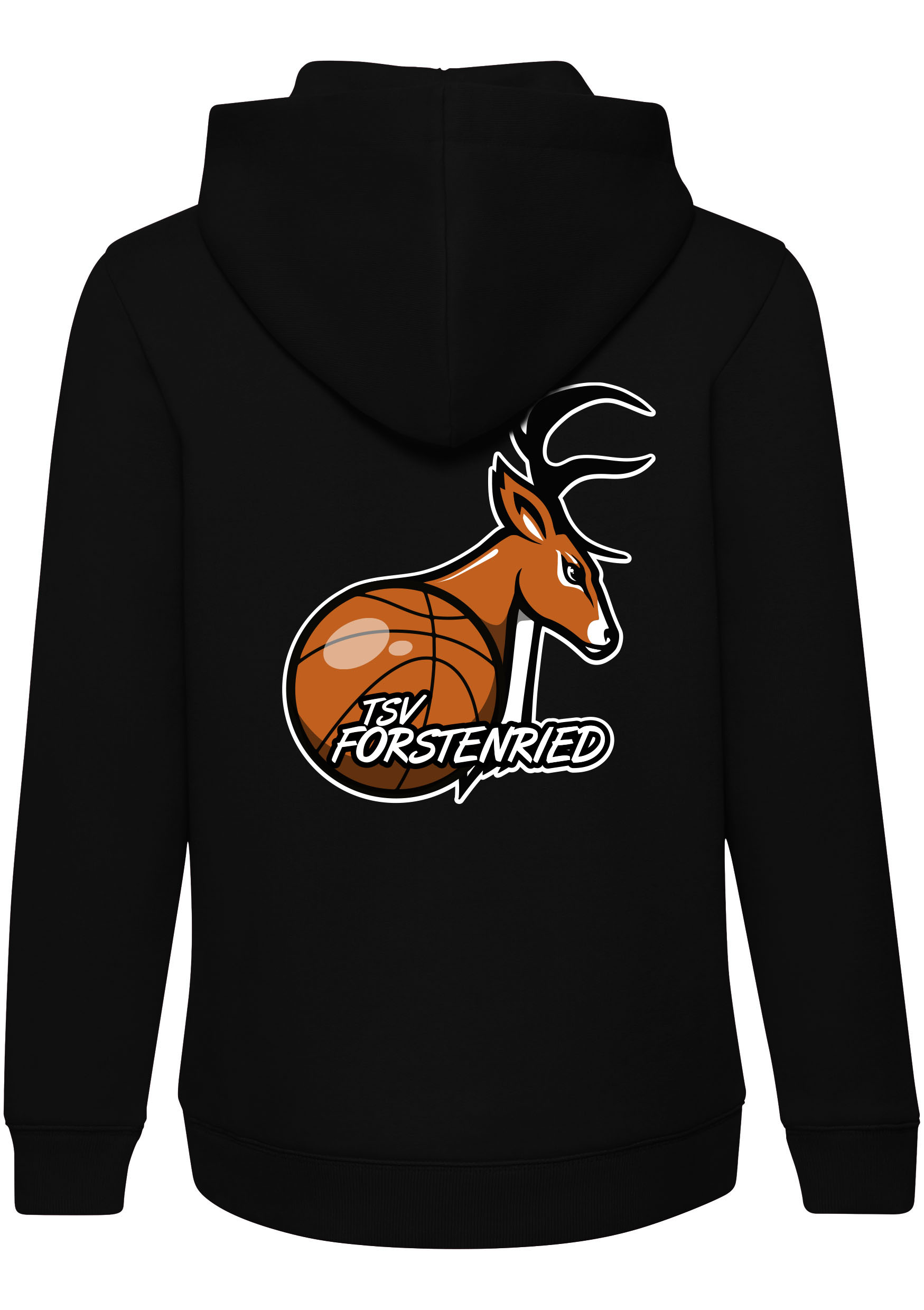 Forstenried Baskets Basic Hoodie Logo groß