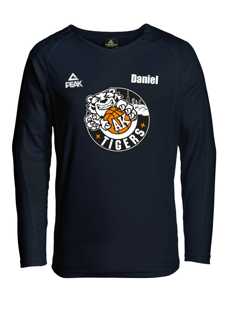 AK Tigers PEAK Longsleeve Shooting Shirt Energy