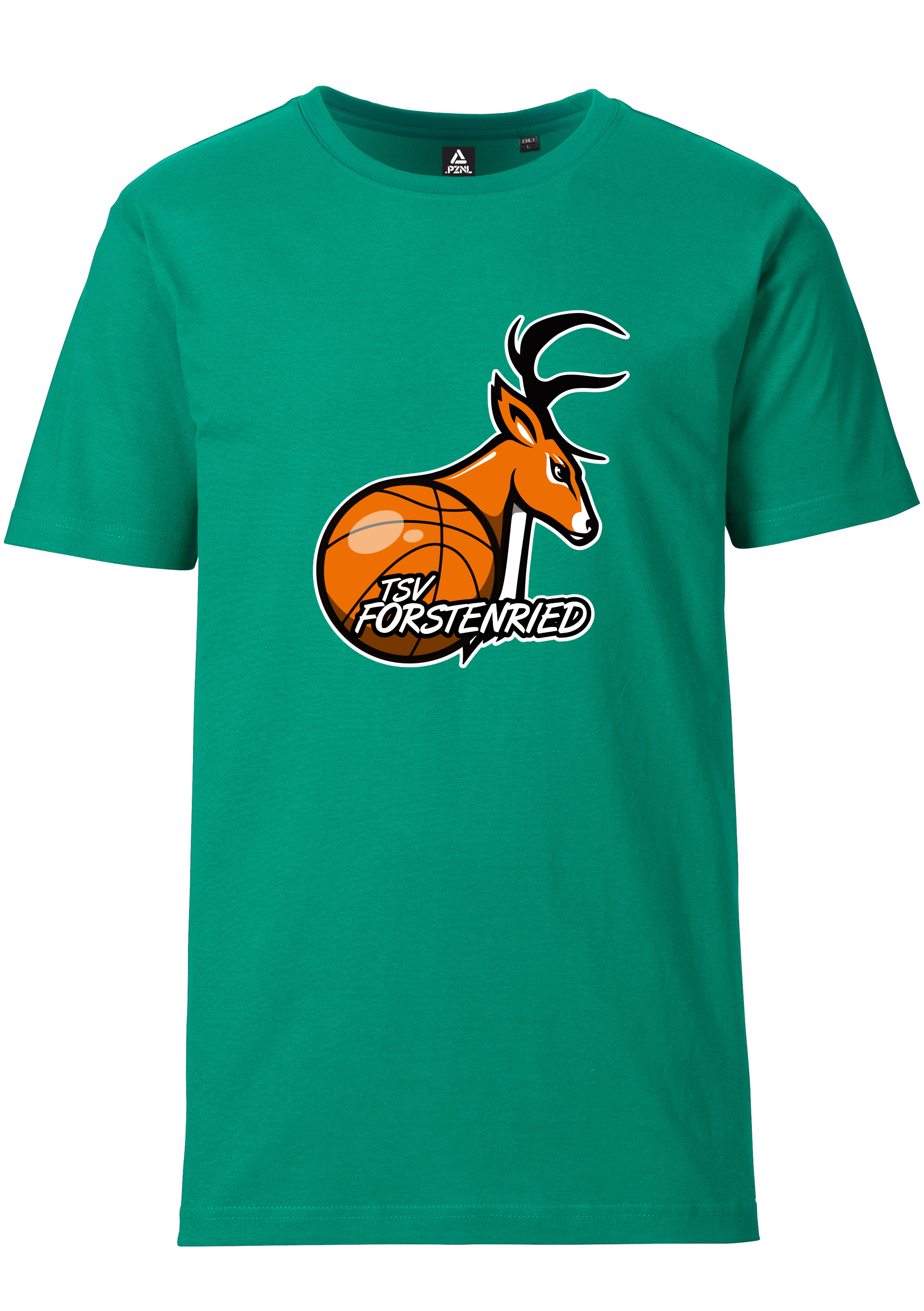 Forstenried Baskets T-Shirt Herren großes Logo