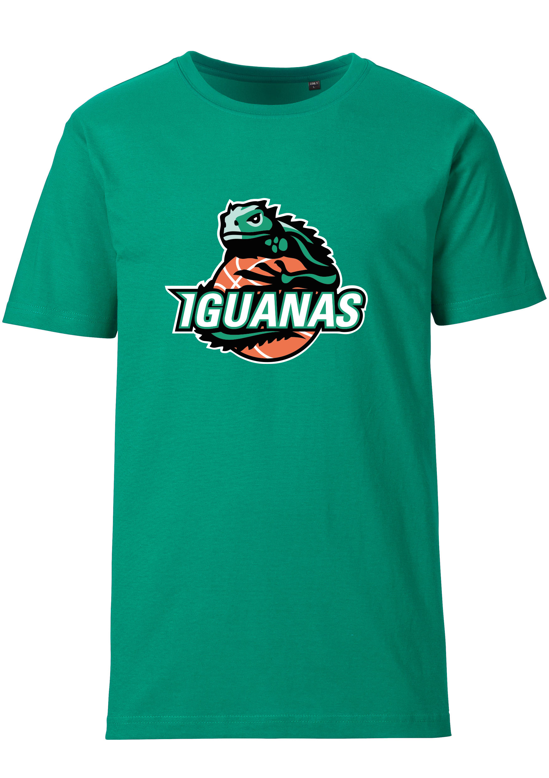 Iguanas T-Shirt Herren Logo groß