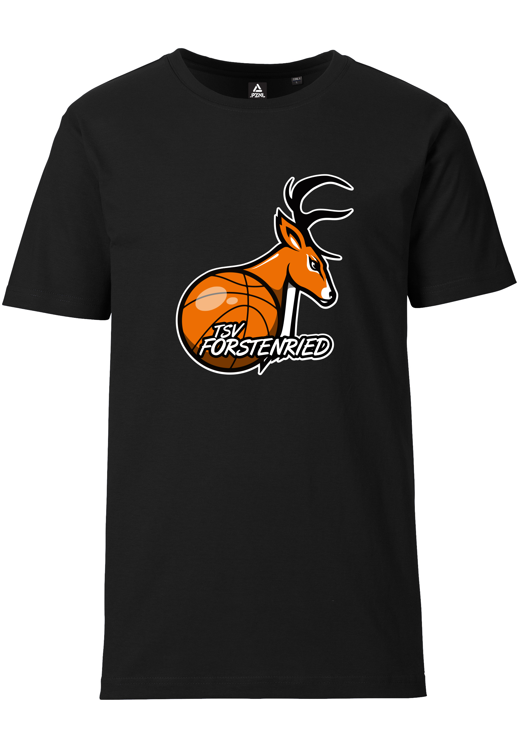Forstenried Baskets T-Shirt Herren großes Logo