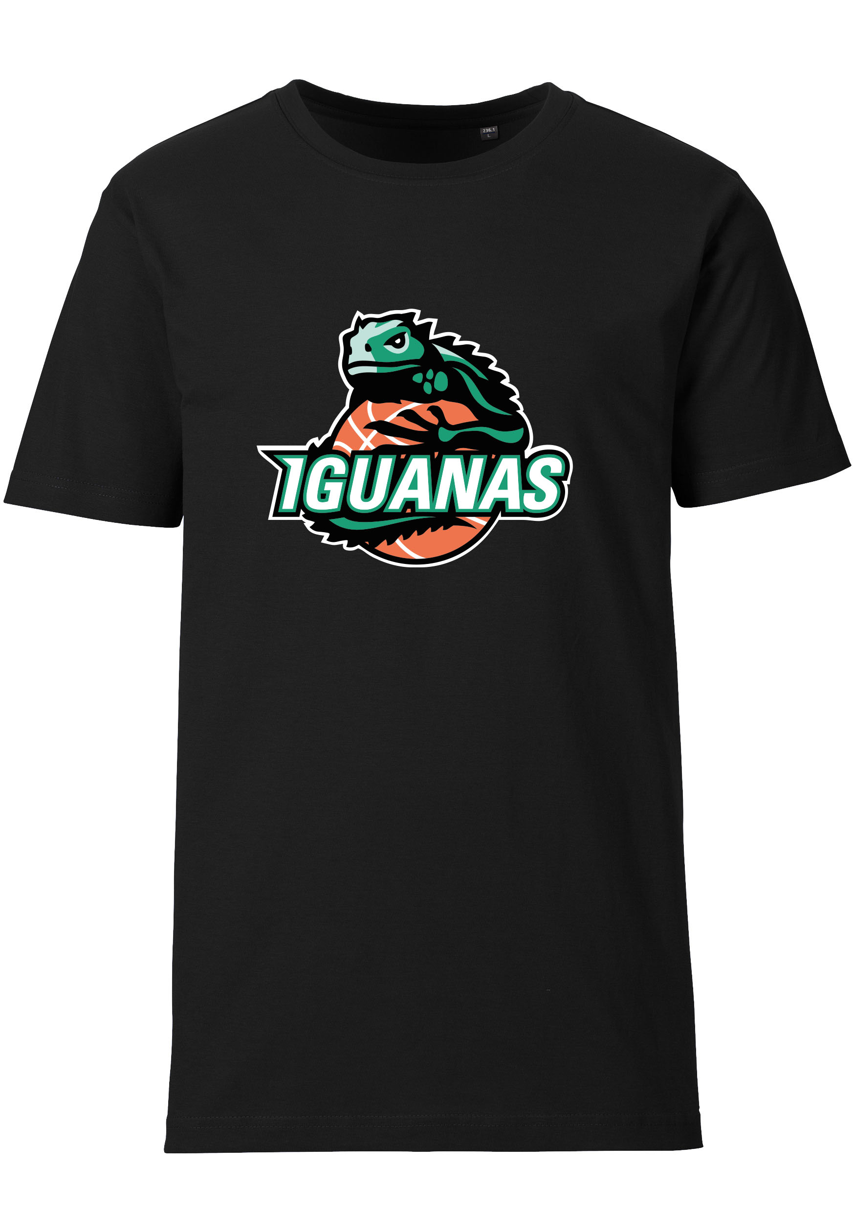 Iguanas T-Shirt Herren Logo groß