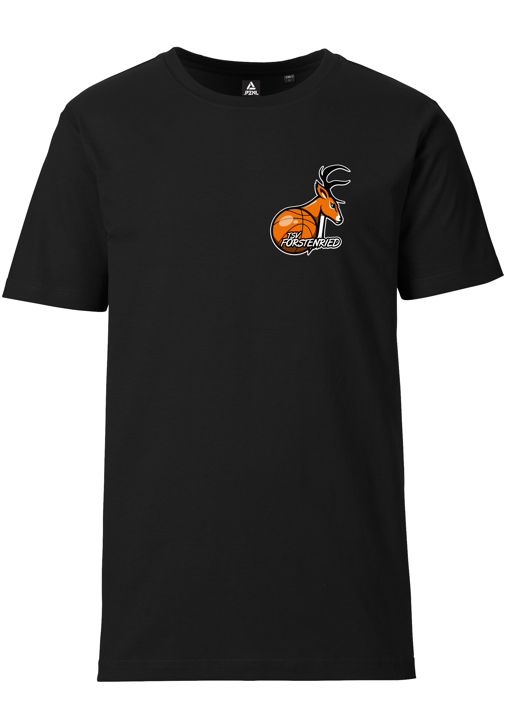 Forstenried Baskets T-Shirt Herren kleines Logo