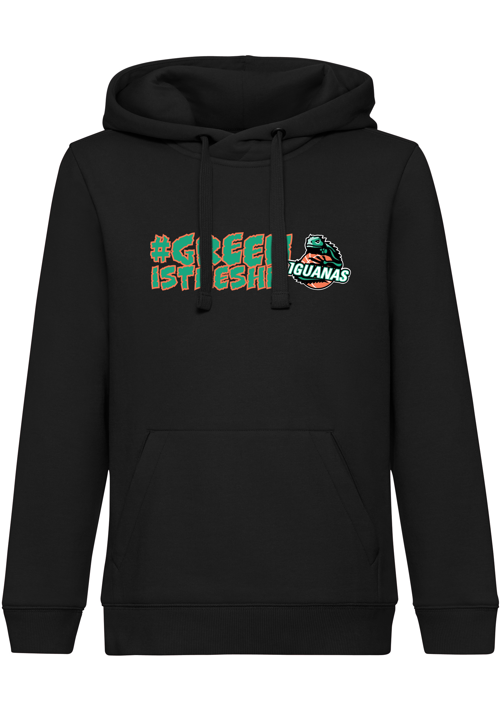 Iguanas Basic Hoodie #greenistheshit