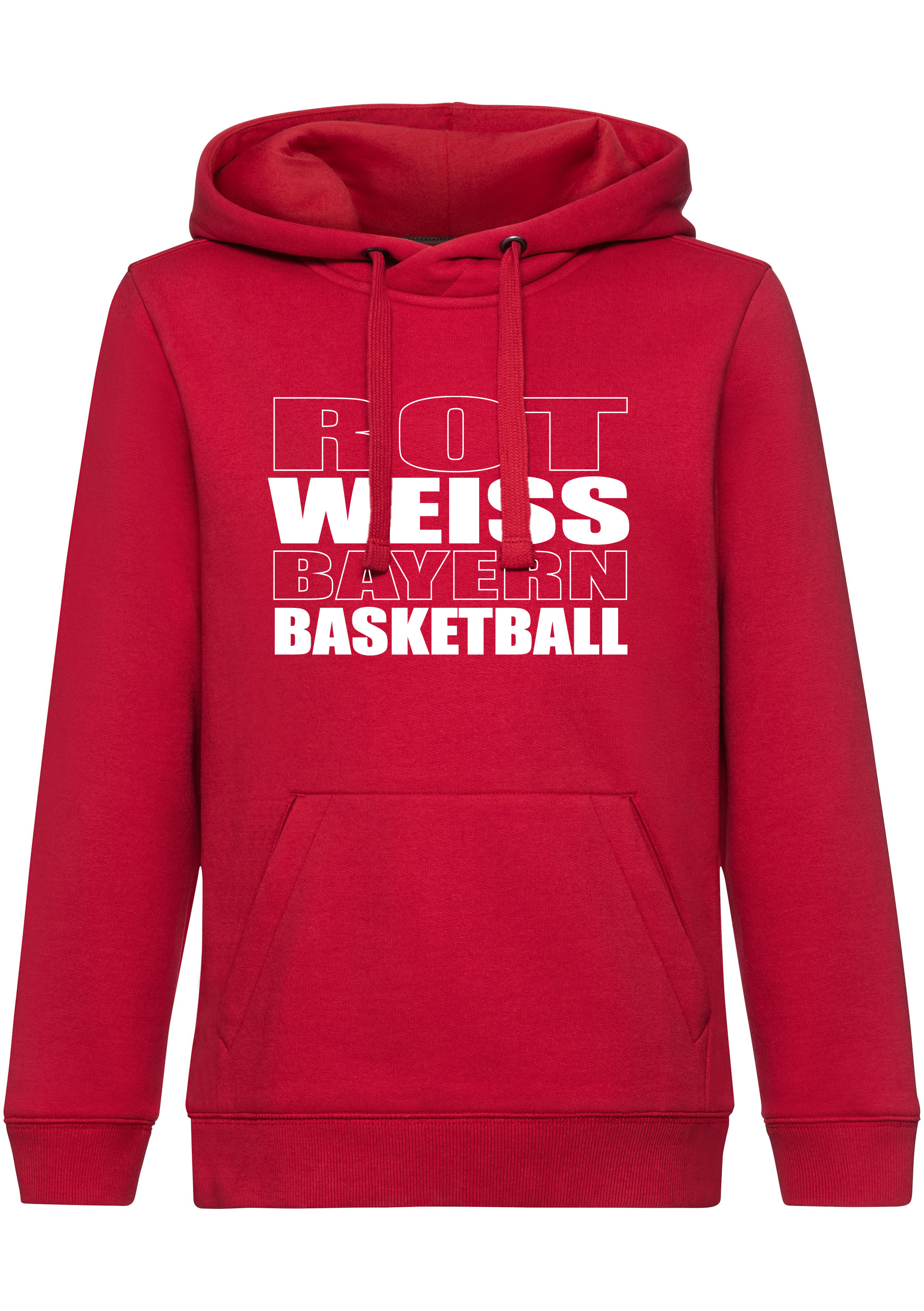 BigReds Hoodie Rot Weiss