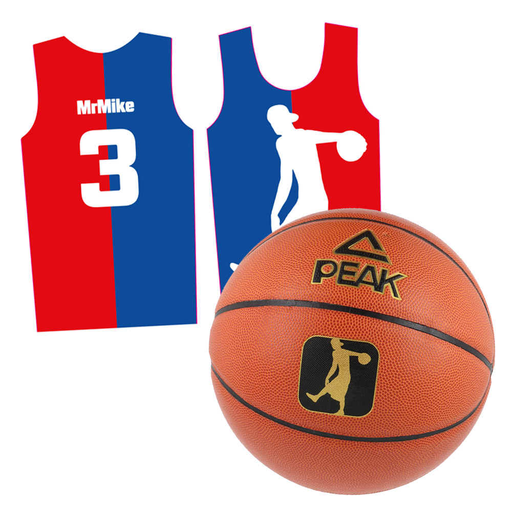 Package MrMike Basketball + Jersey nach Wahl