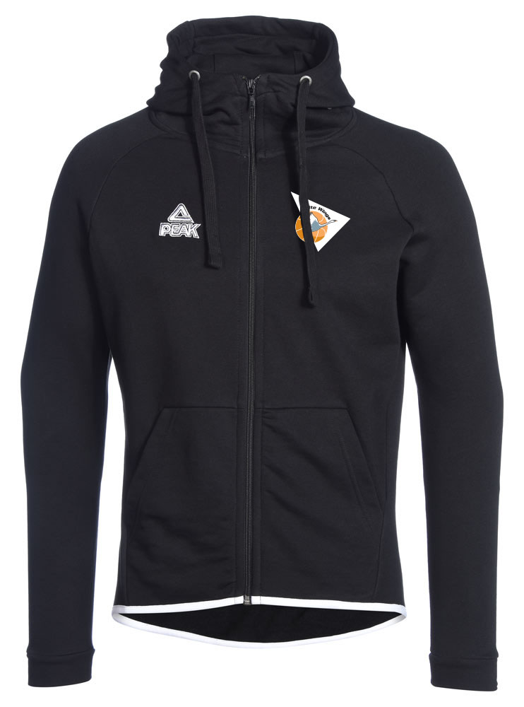 WhiteWings Logo PEAK ZIP Hoodie