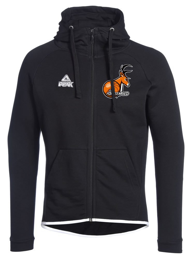 Forstenried Baskets PEAK ZIP Hoodie Logo klein