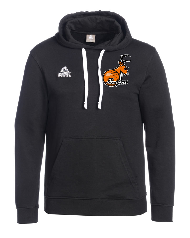 Forstenried Baskets PEAK Hoodie Logo klein