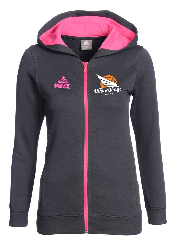 White Wings PEAK ZIP Hoodie Damen