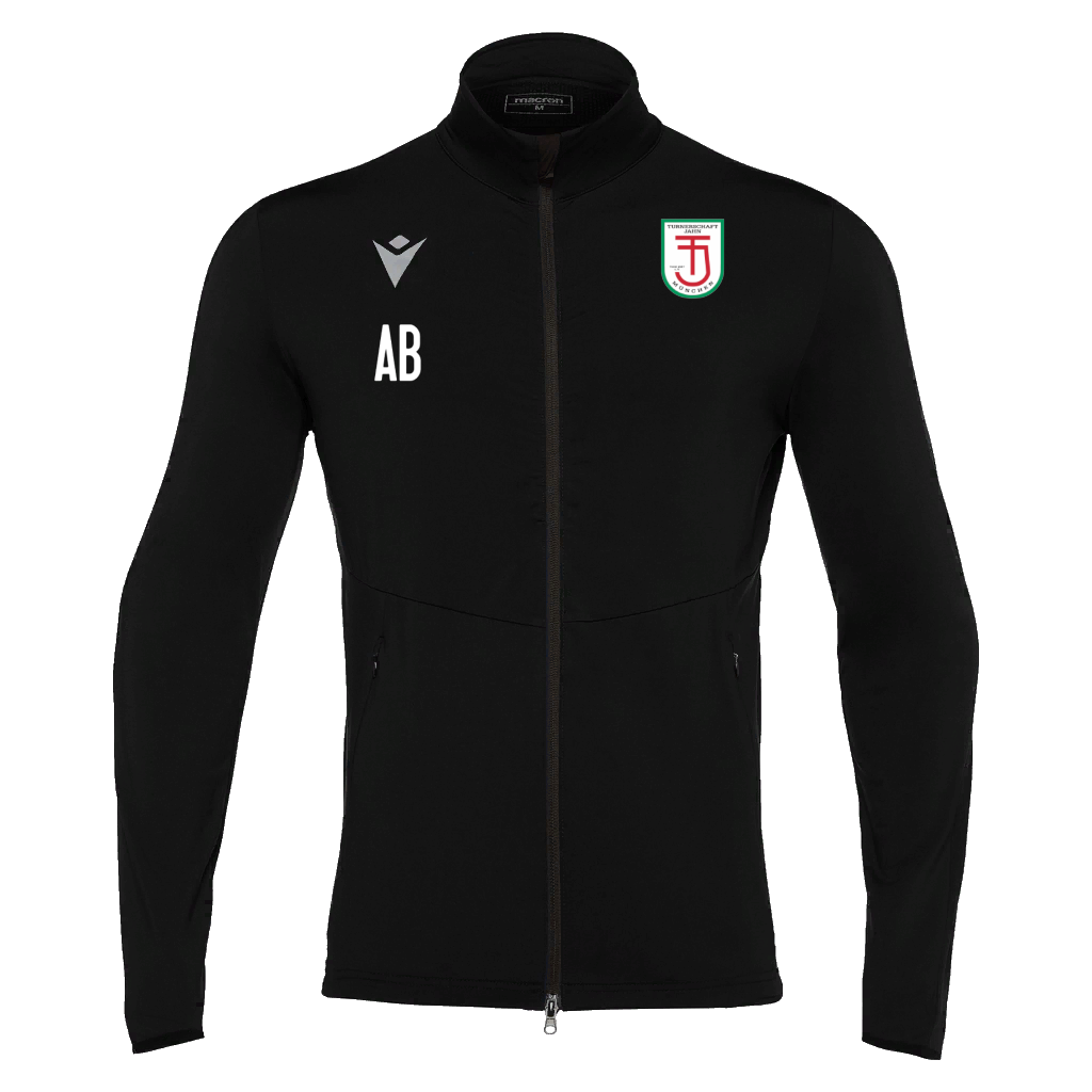 HARVEY full zip top schwarz