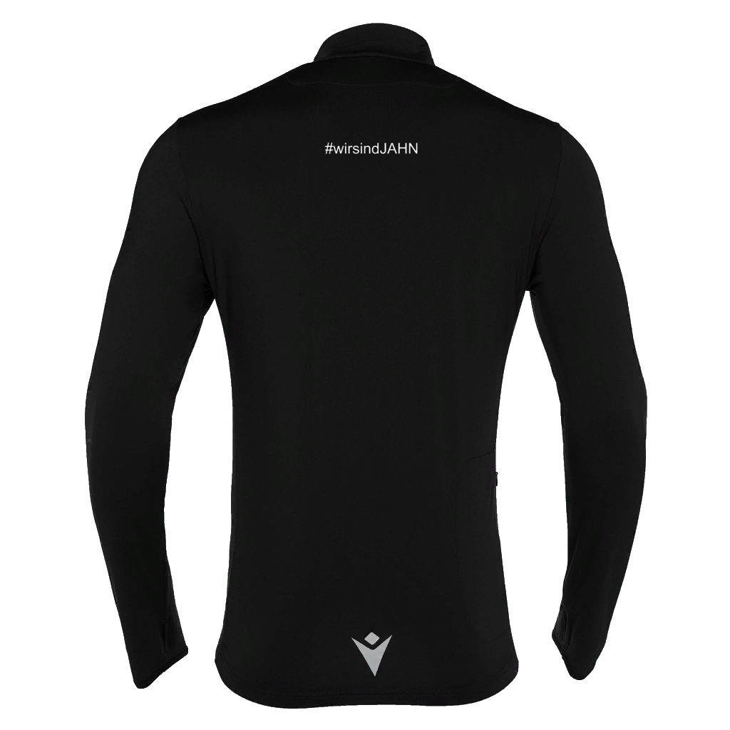 HARVEY full zip top schwarz