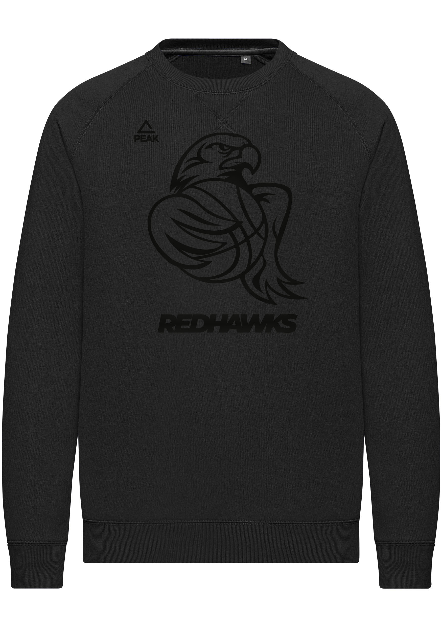 Red Hawks Sweatshirt Color Edition schwarz schwarz