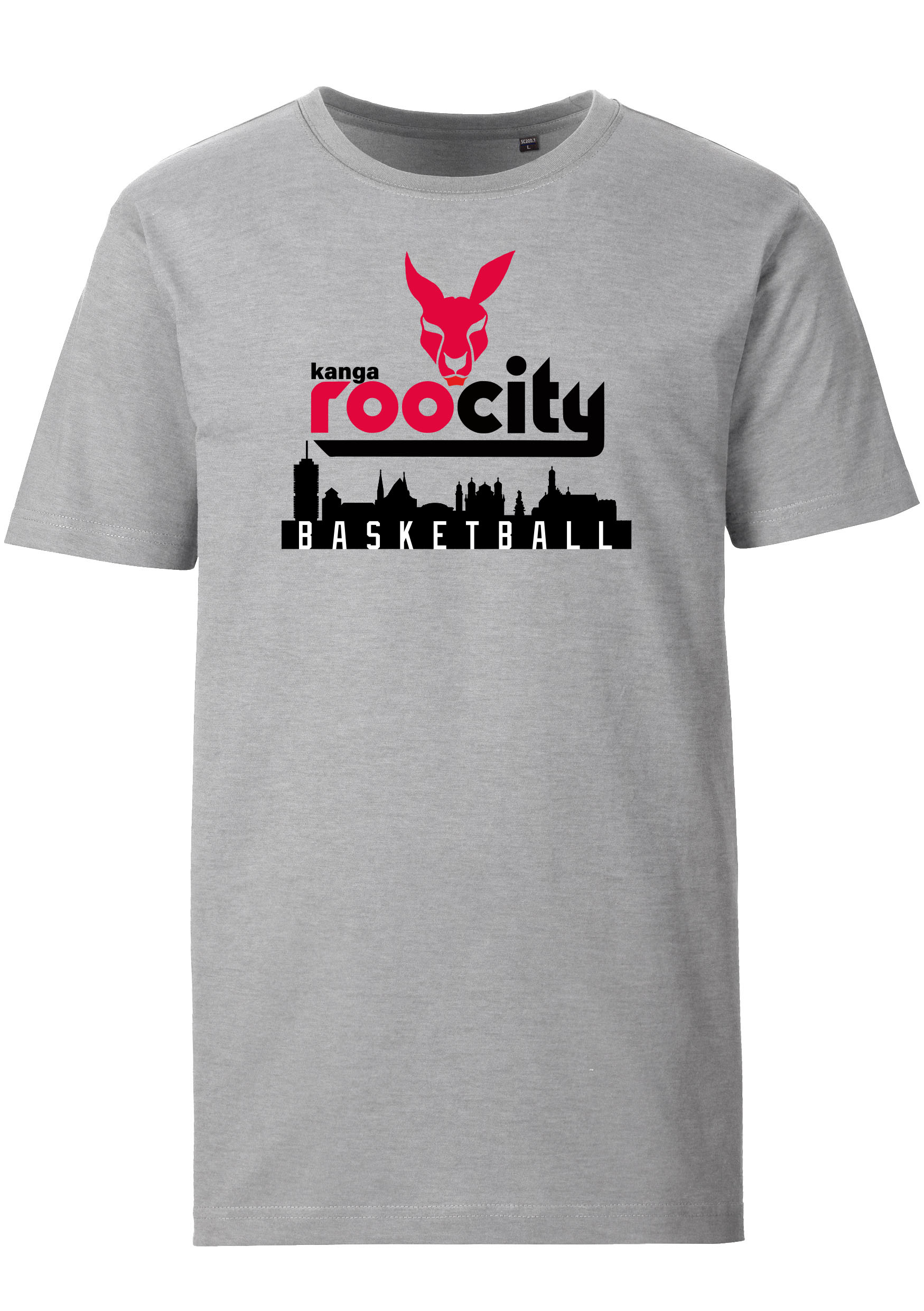 Hessing Kangaroos T-Shirt RooCity grau
