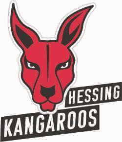 Hessing Kangaroos Aufkleber Logo klein