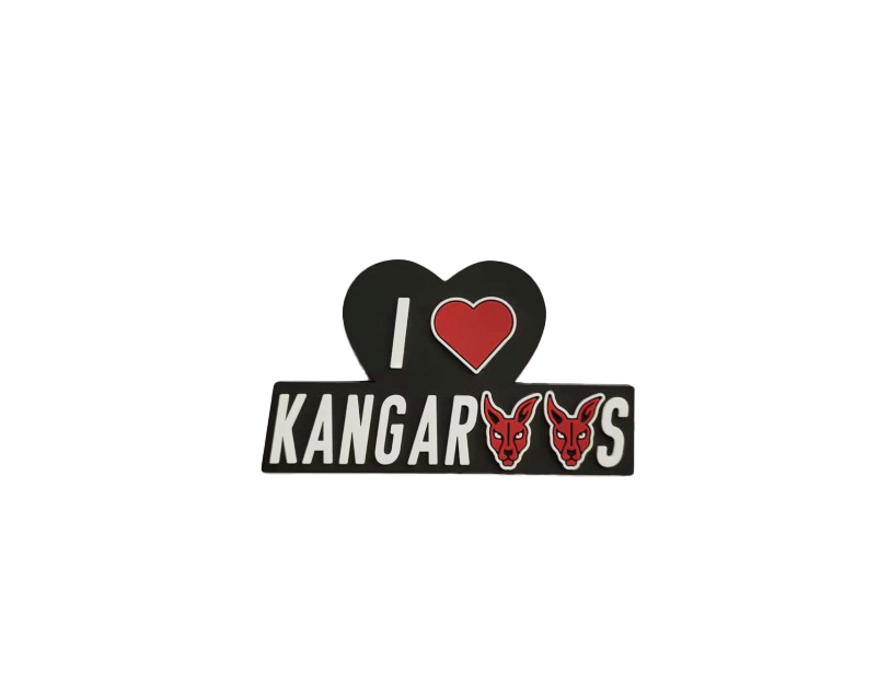 Hessing Kangaroos Kühlschrankmagnet Love