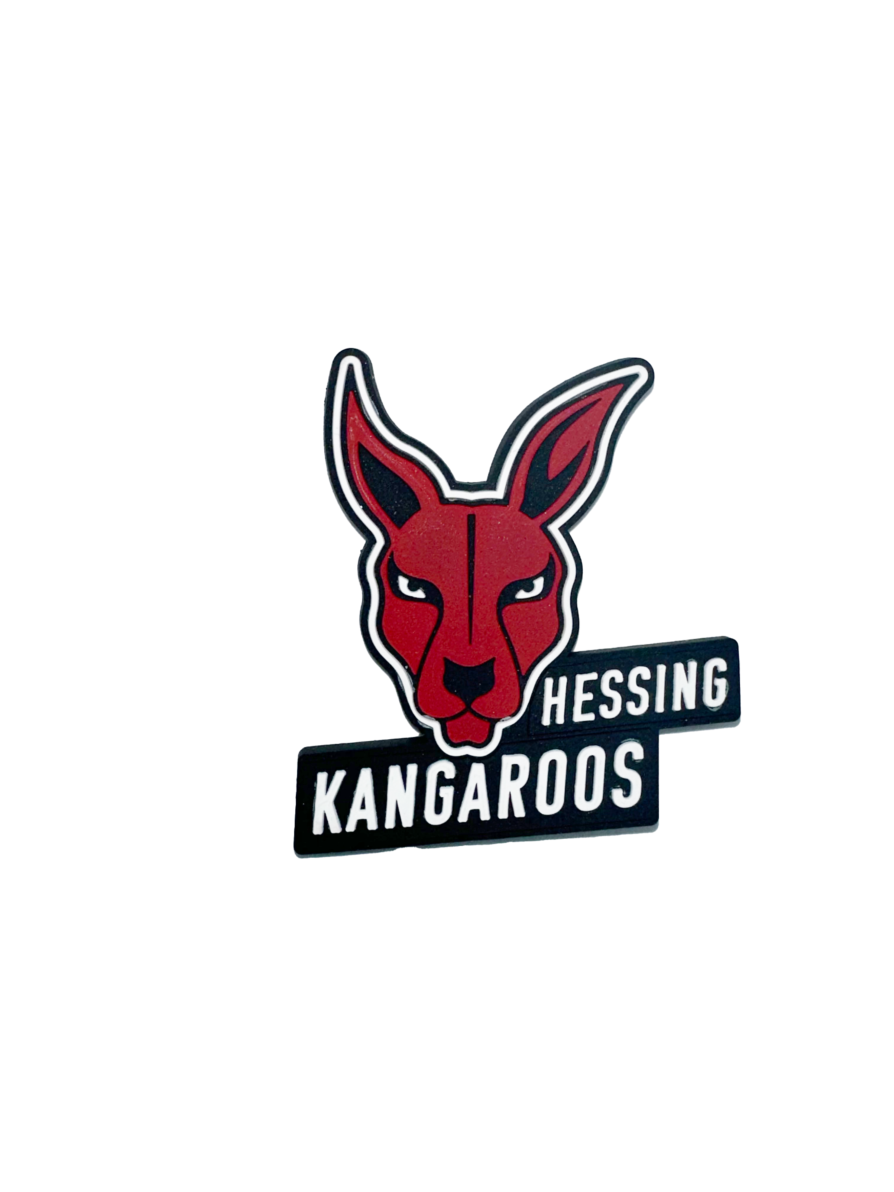 Hessing Kühlschrankmagnet Kangaroos schwarz