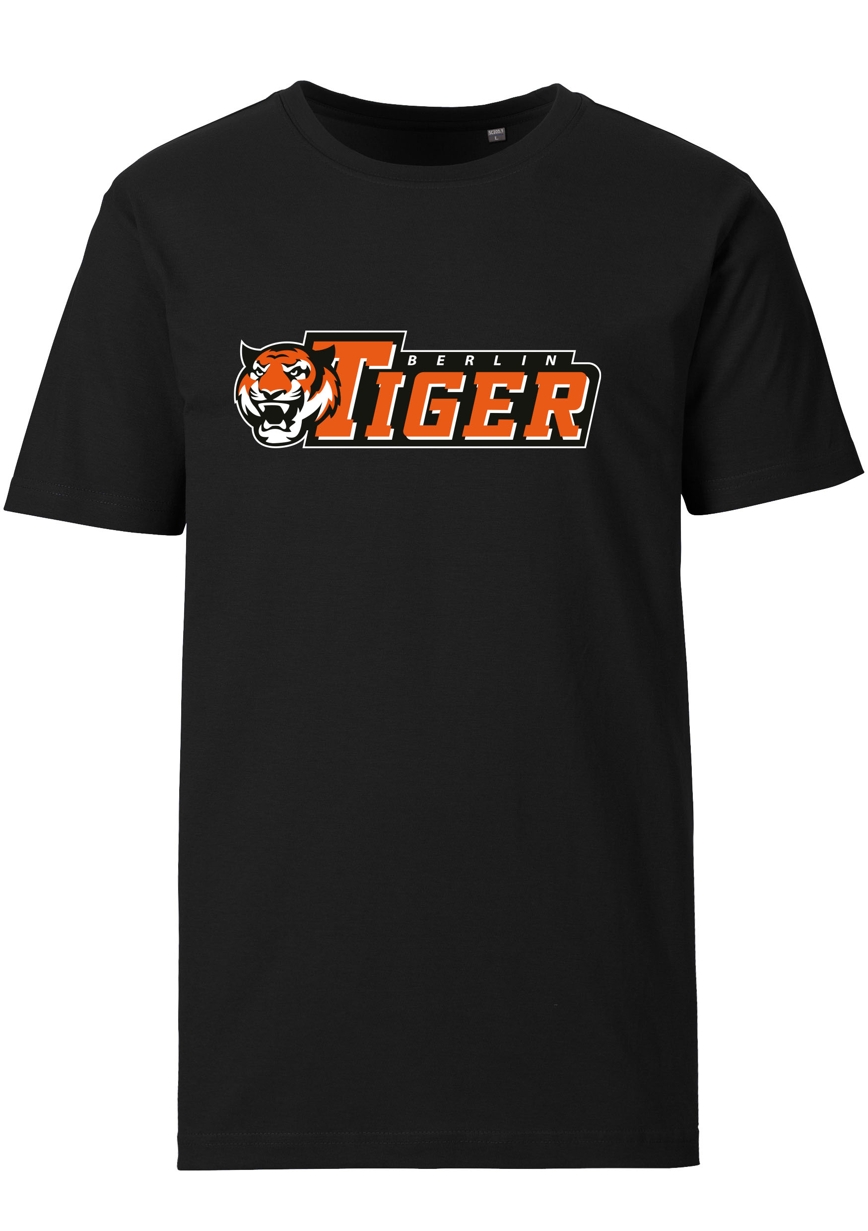 Berlin Tiger T-Shirt schwarz