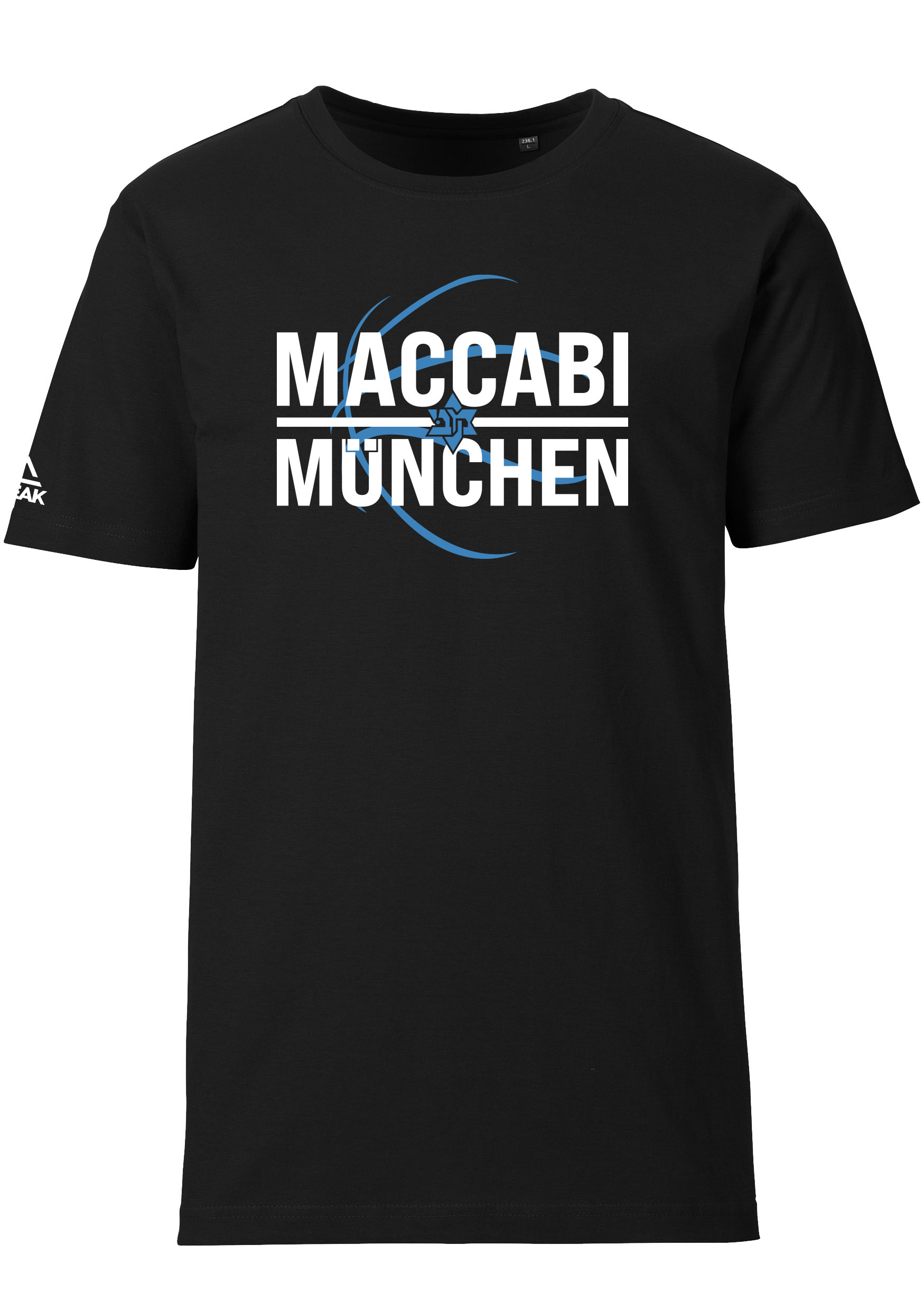 Maccabi München T-Shirt schwarz