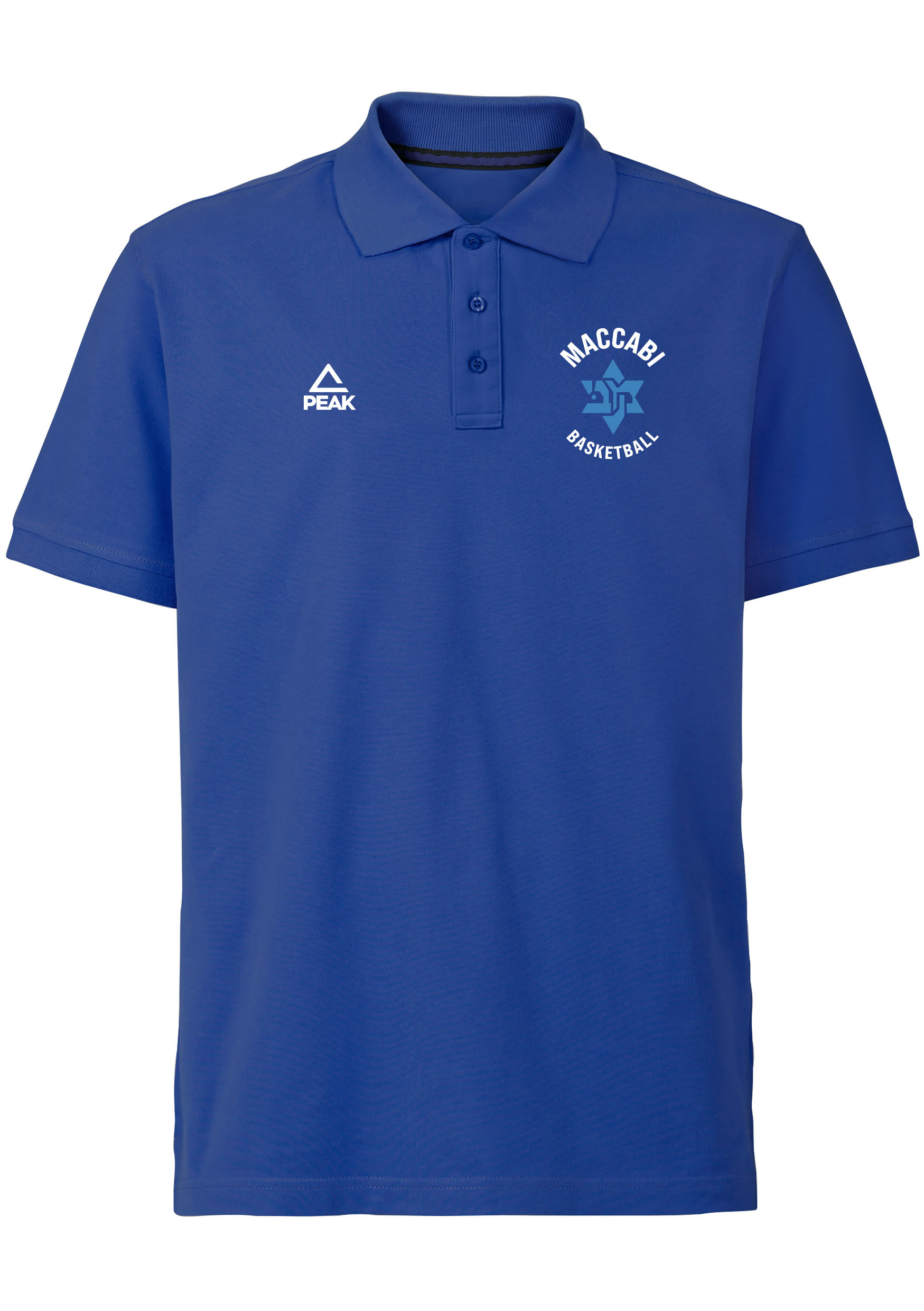 Maccabi München Poloshirt blau