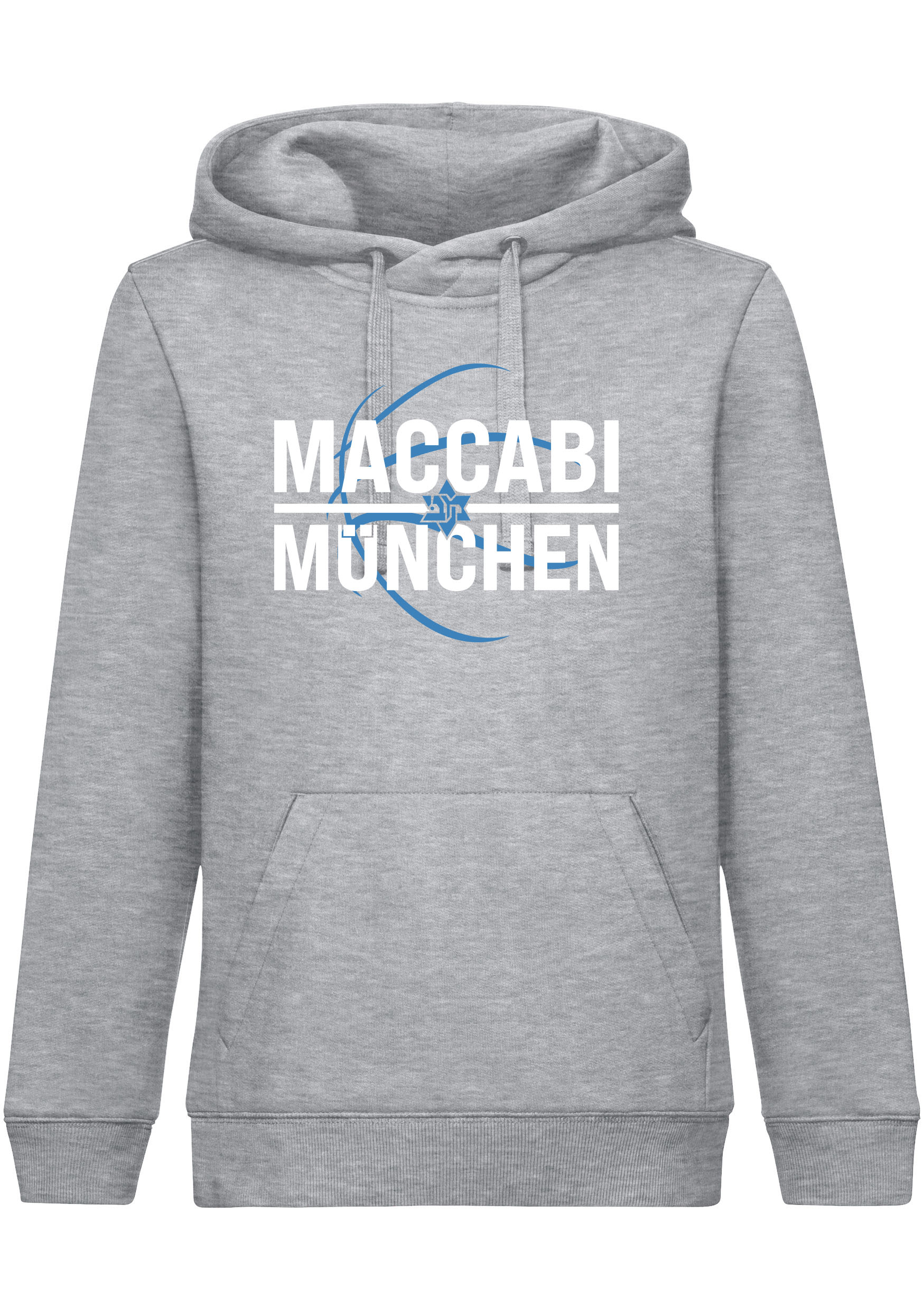 Maccabi München Hoodie Kids grau