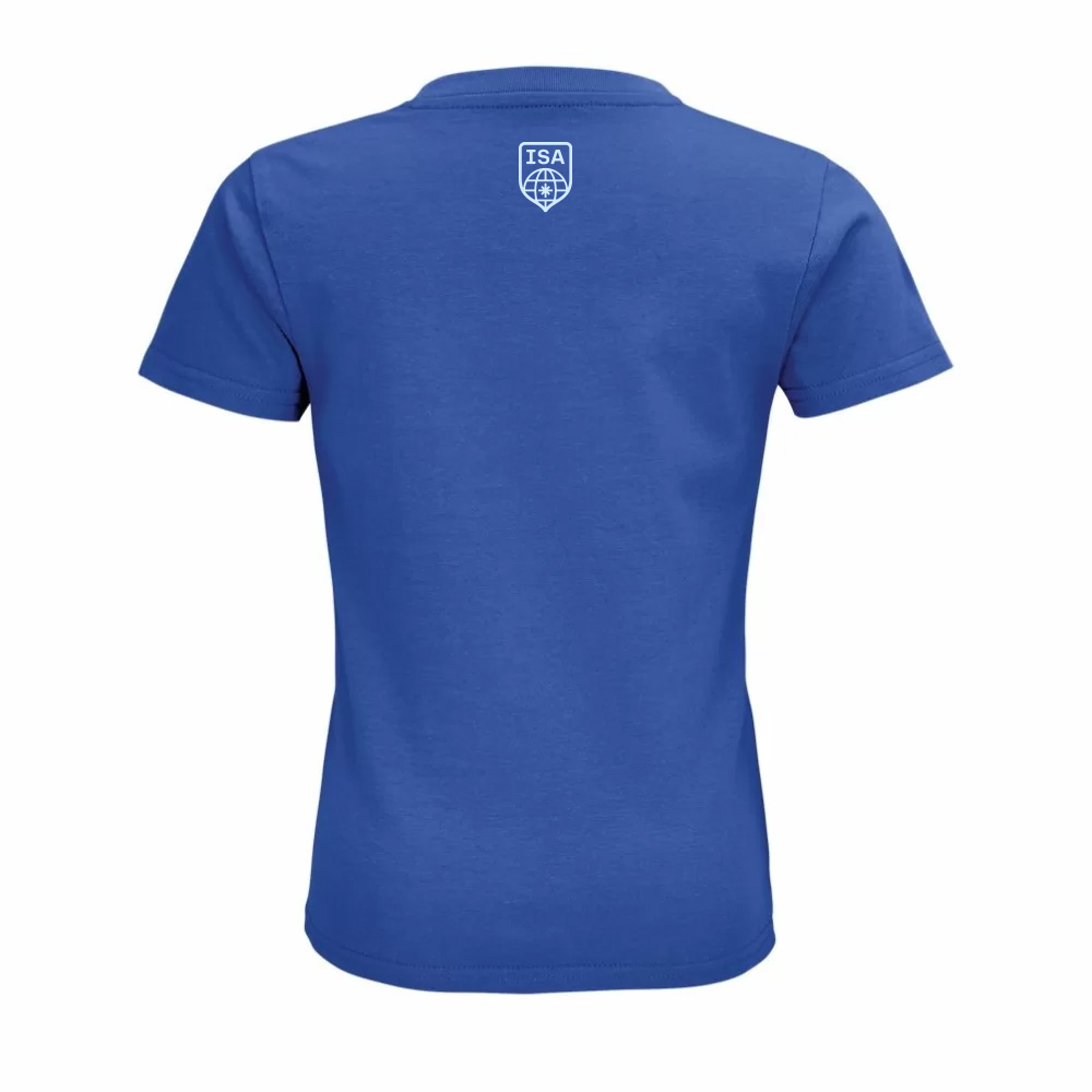 International School Augsburg T-Shirt  Kinder royal blue royal blue