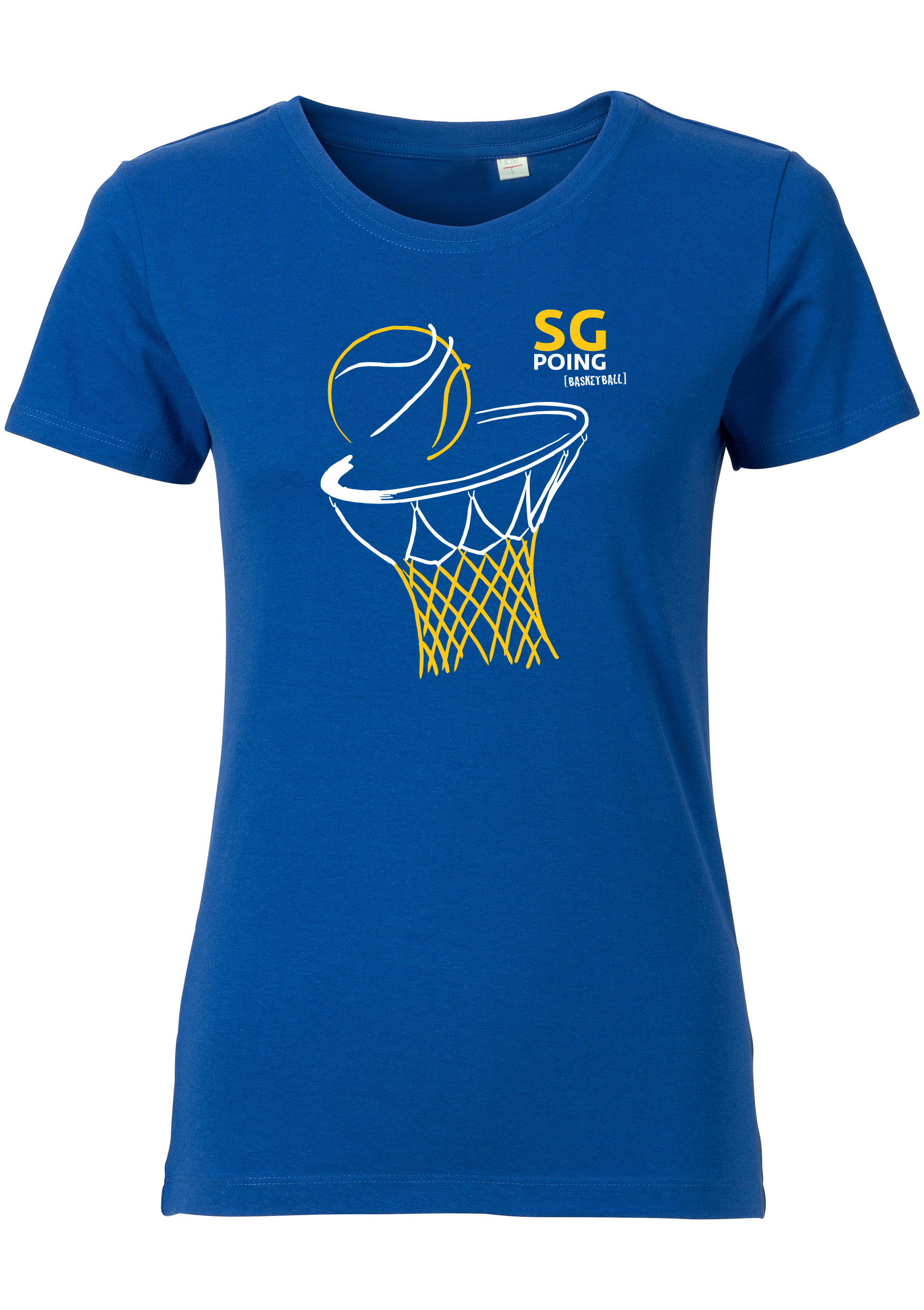 SG Poing T-Shirt Logo Korb Damen