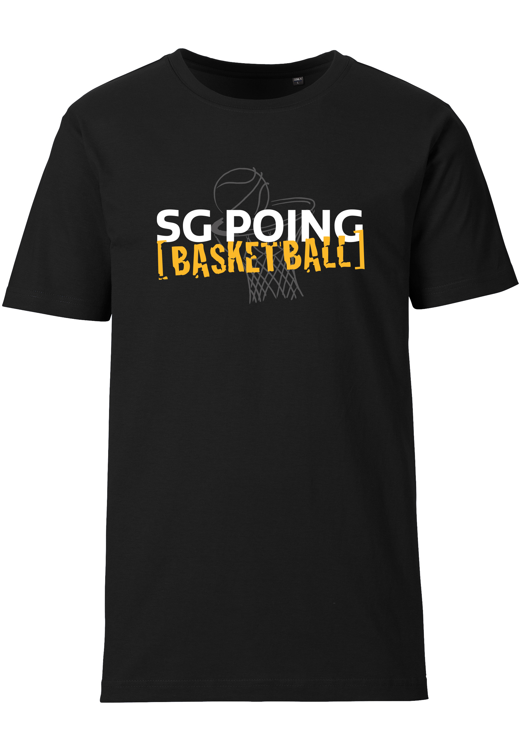 SG Poing T-Shirt SG Poing Basketball Kids schwarz