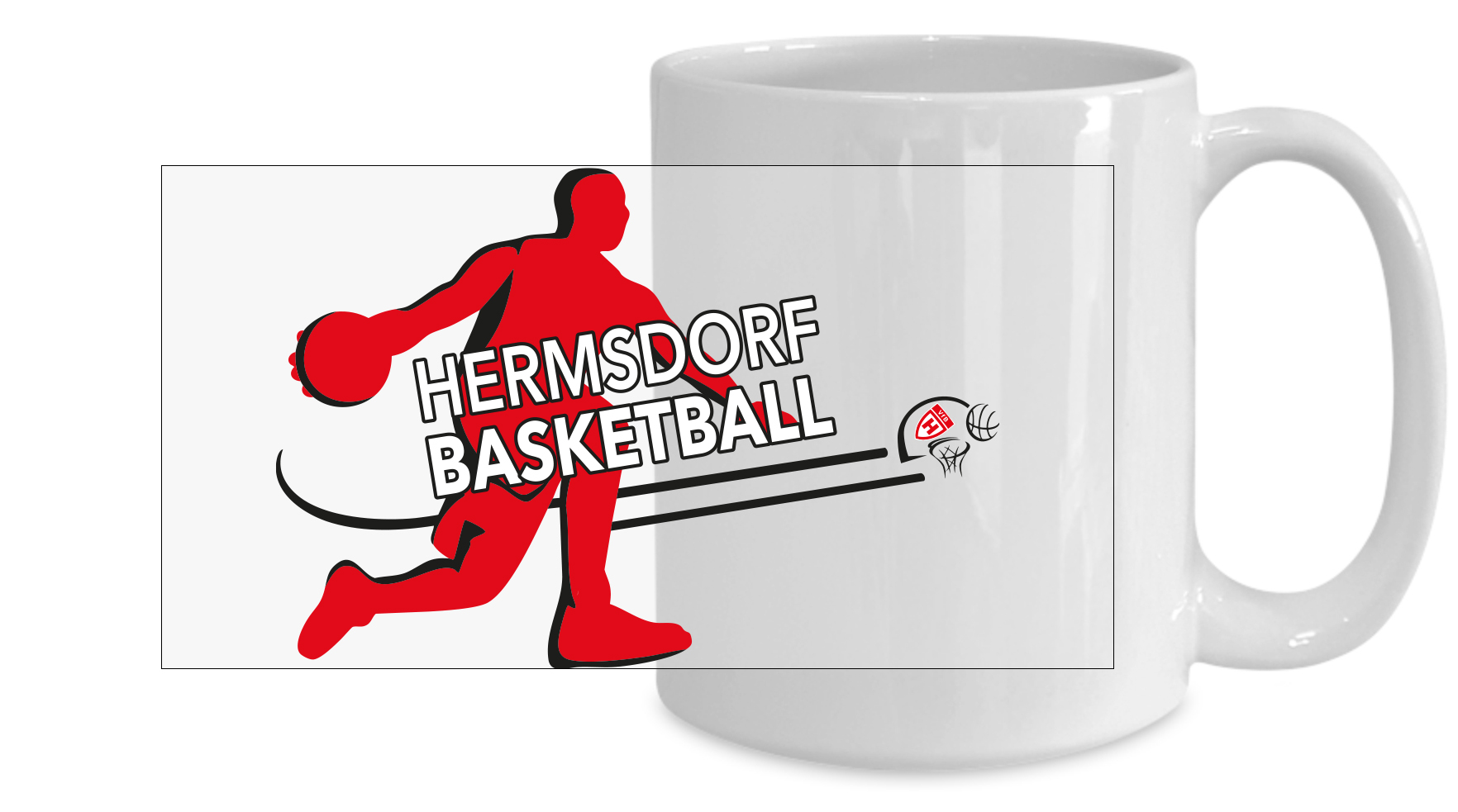 Hermsdorf Basketball Tasse