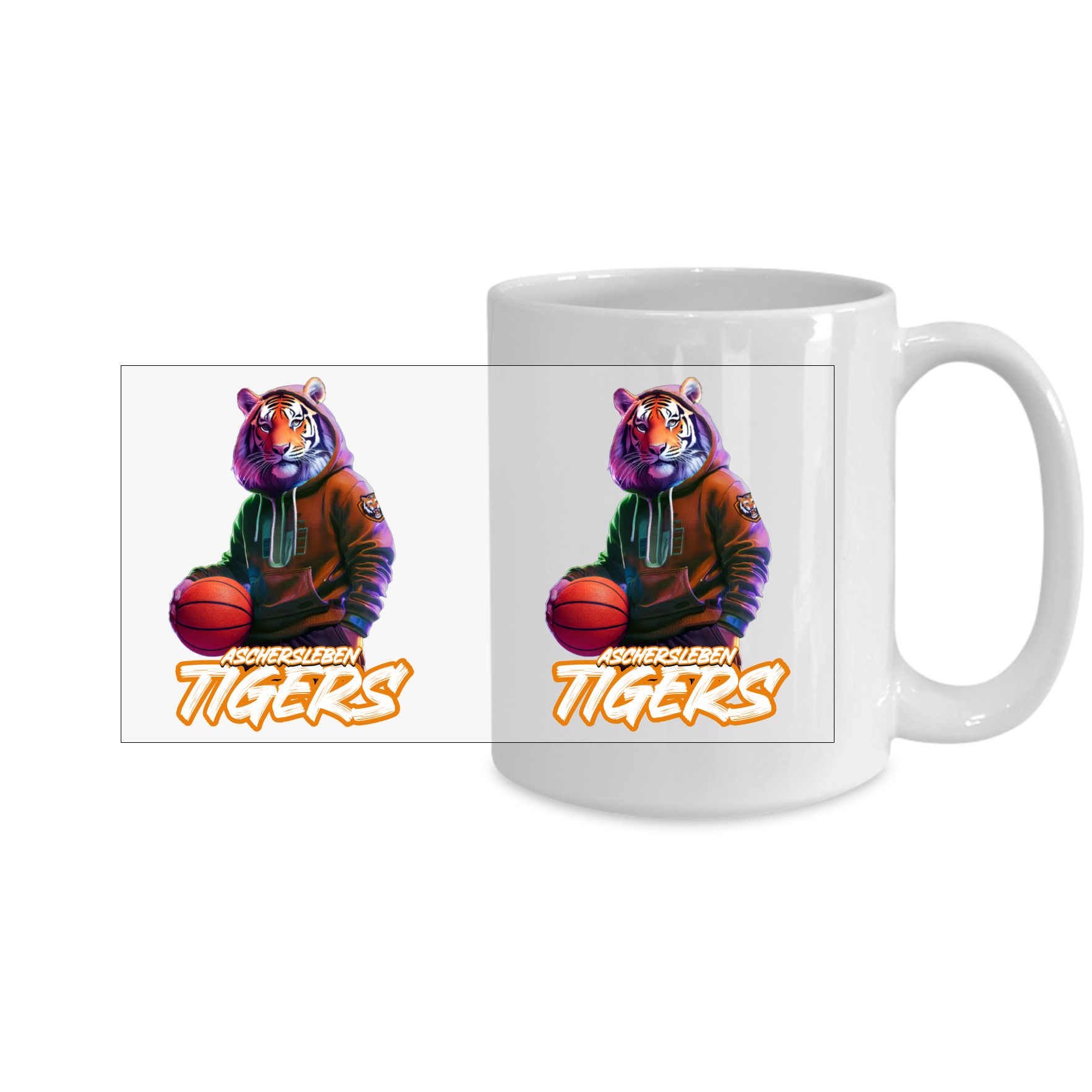 Aschersleben Tigers Tasse Tiger