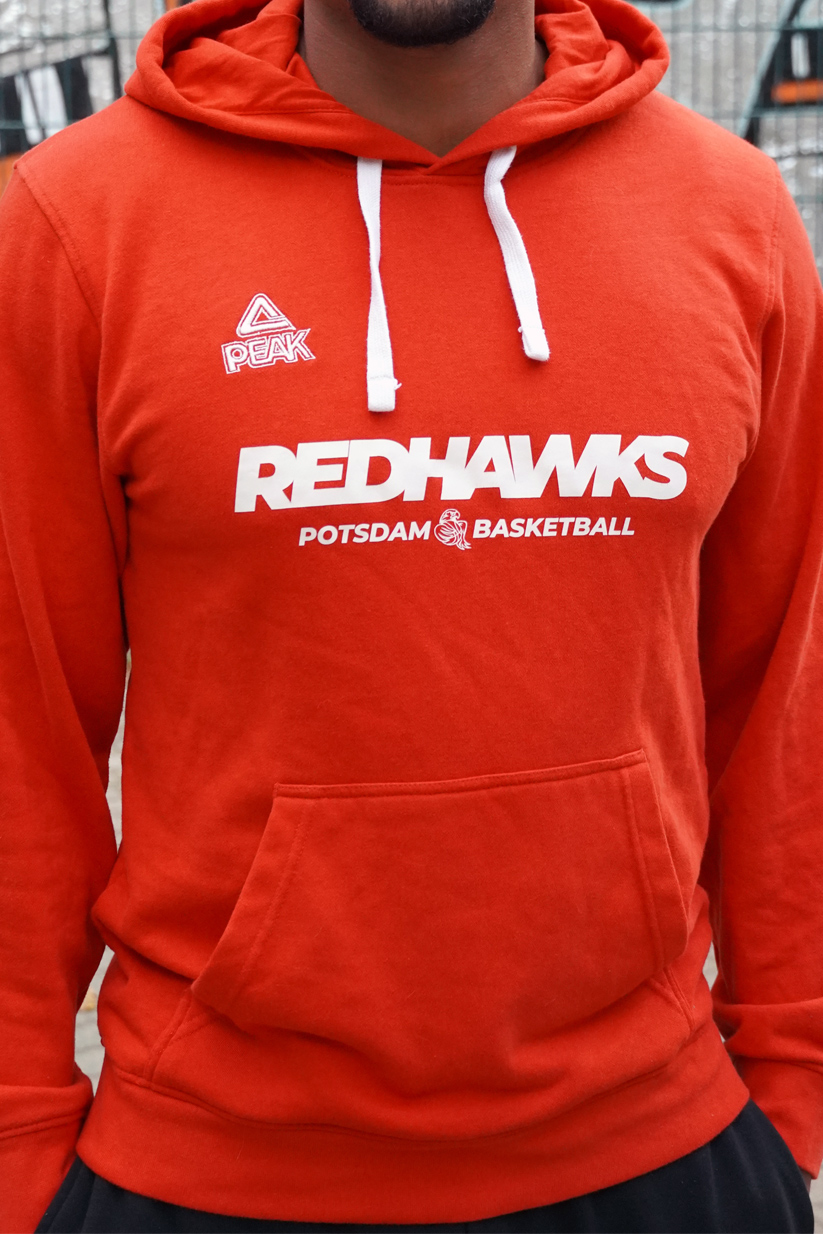 RedHawks Potsdam Hoodie Schriftzug groß