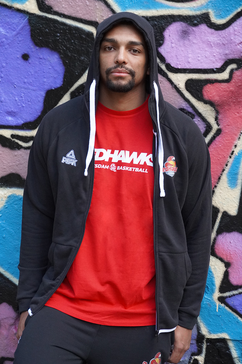 RedHawks Potsdam Zipp Hoodie Logo klein