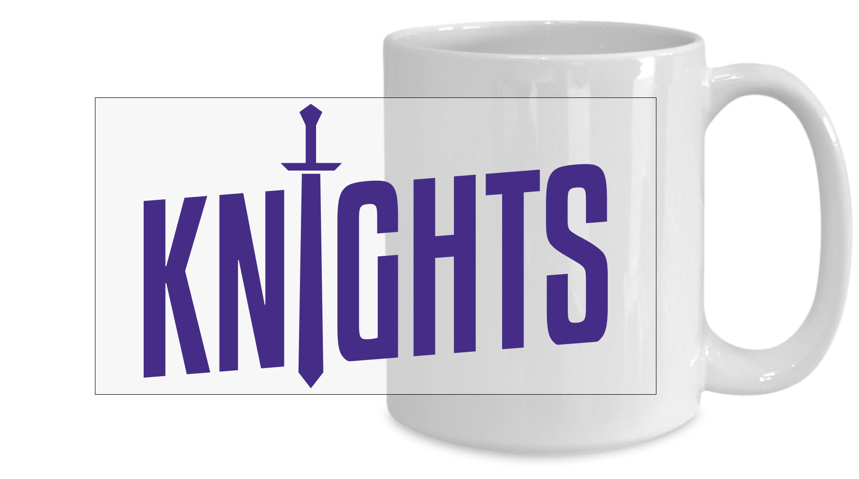 Schwaben Knights Tasse mit Schriftzug