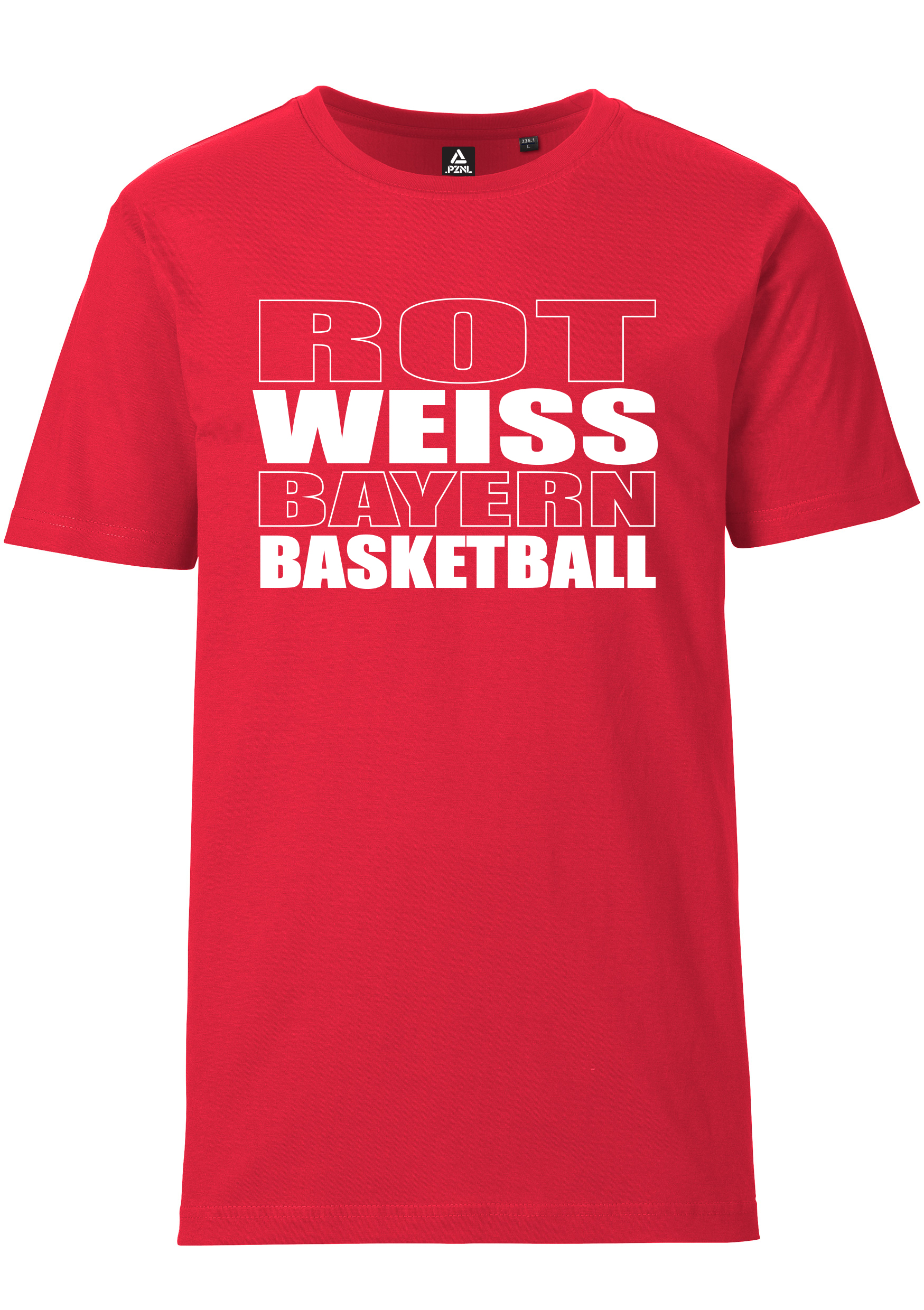 BigReds Herren T-Shirt Rot Weiss