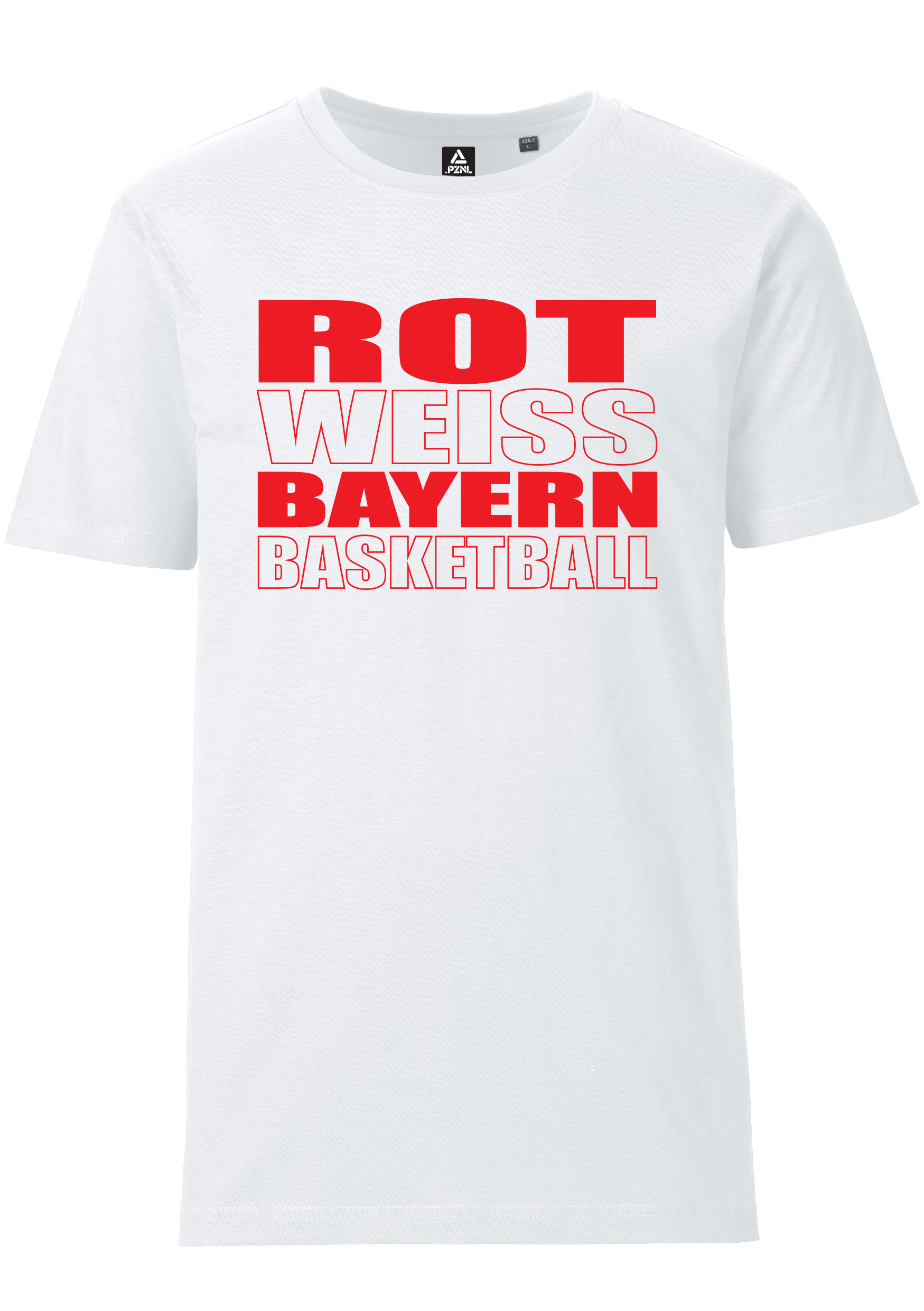 BigReds Herren T-Shirt Rot Weiss