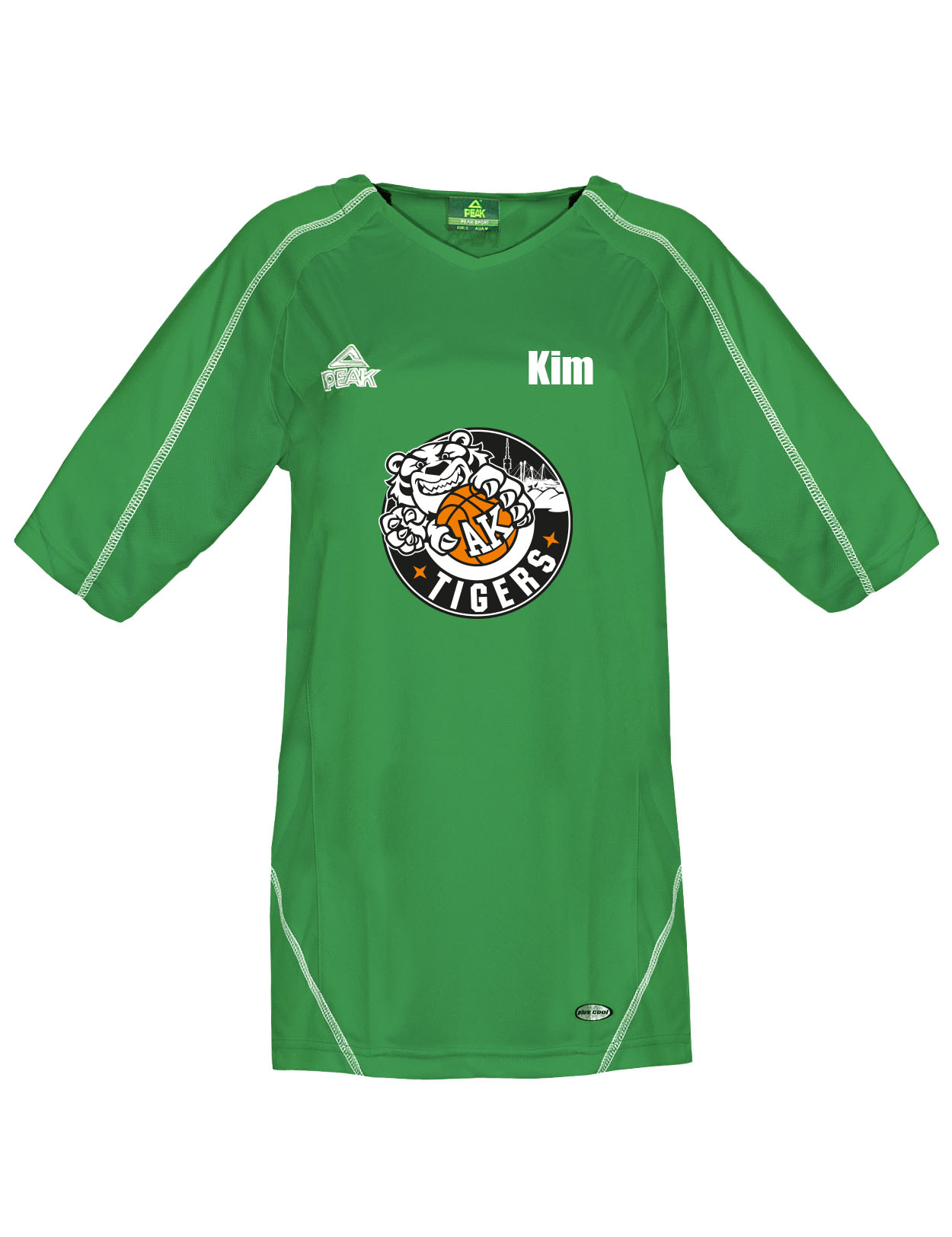 AK Tigers PEAK Shooting Shirt Energy