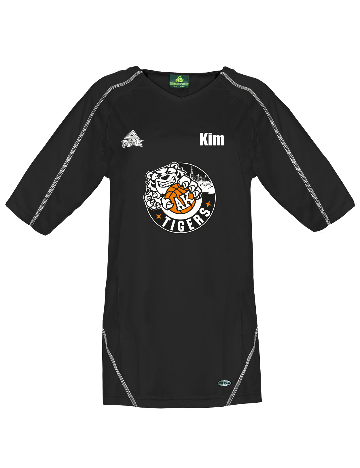 AK Tigers PEAK Shooting Shirt Energy