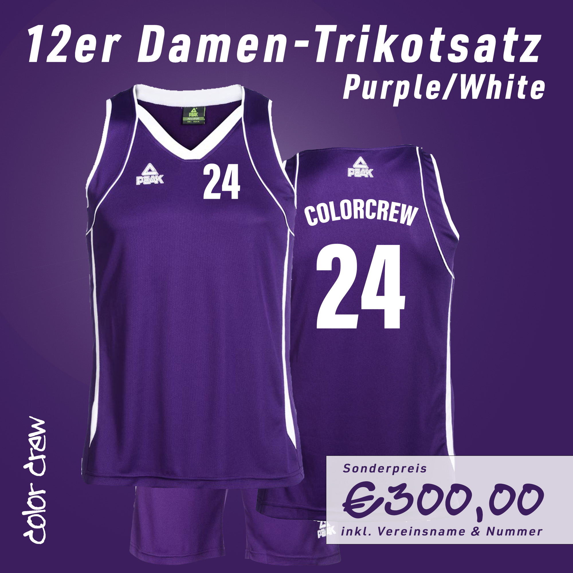 Sonderaktion Damen Trikotsets
