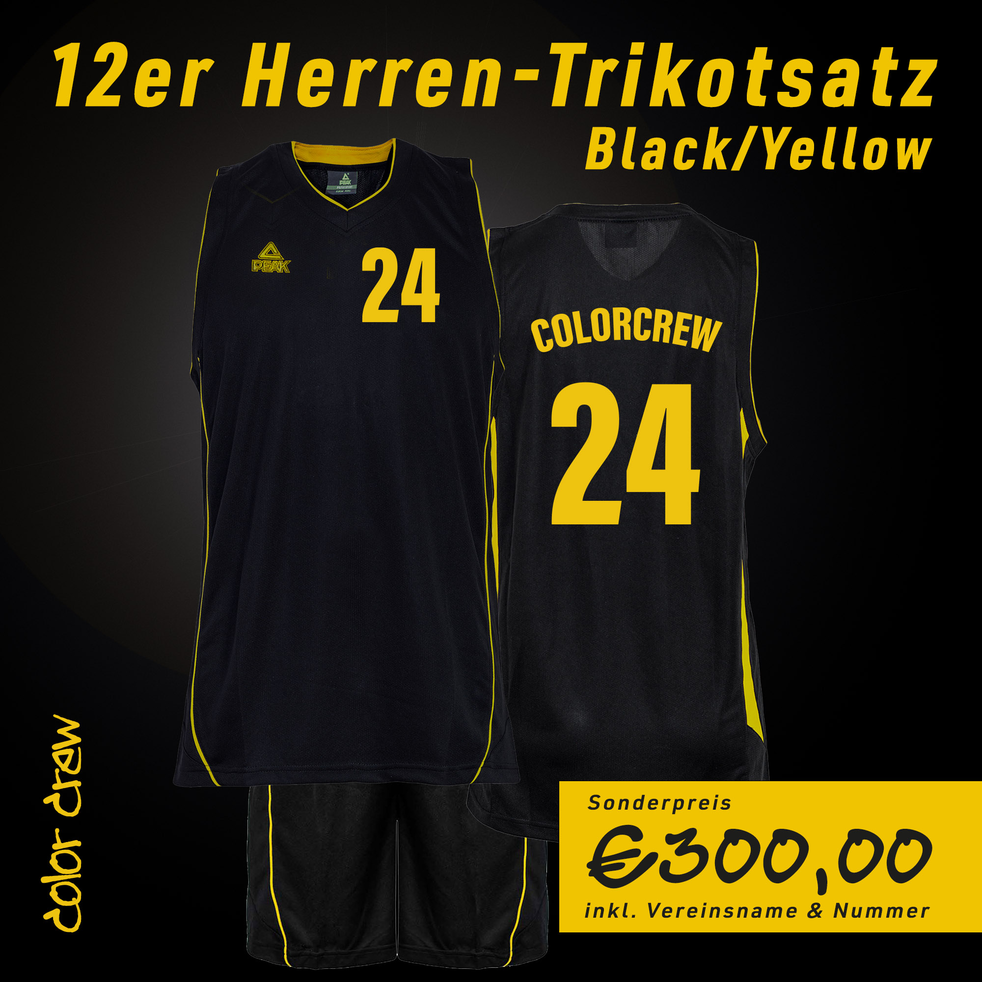 Sonderaktion Herren Trikotsets