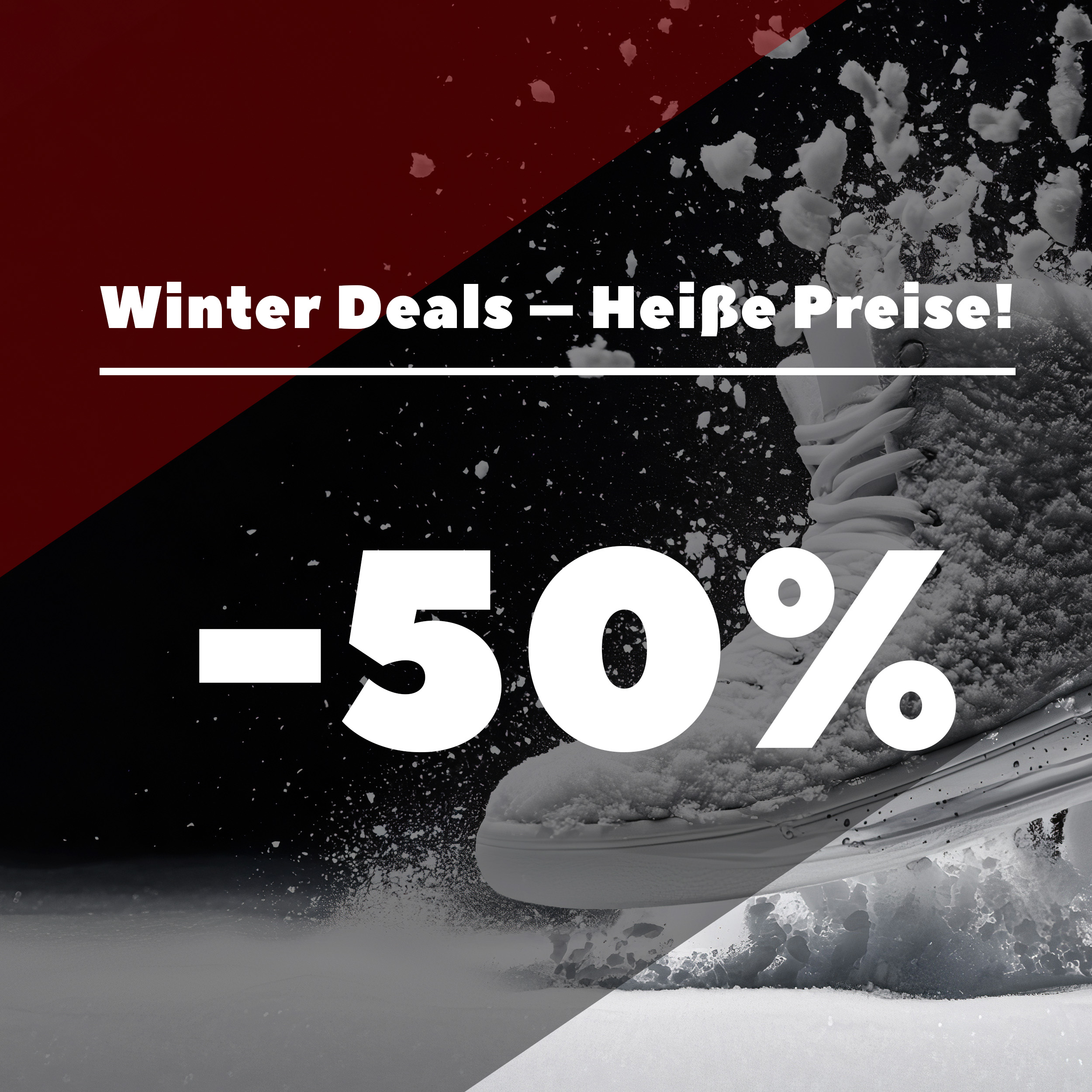 Winter Deals 50%